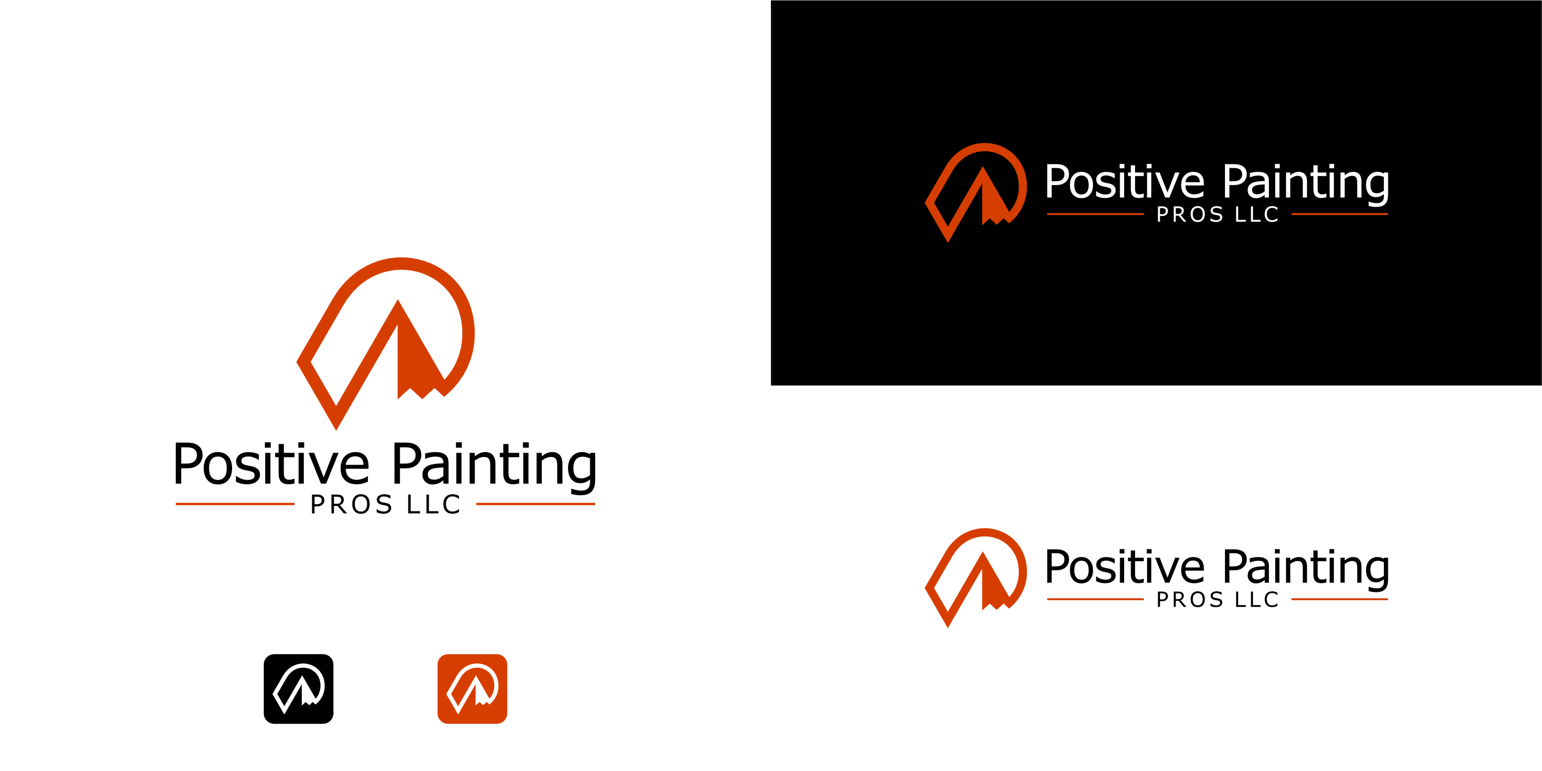 Logo Design by ander sky dc for Positive Painting Pros | Design #34845018