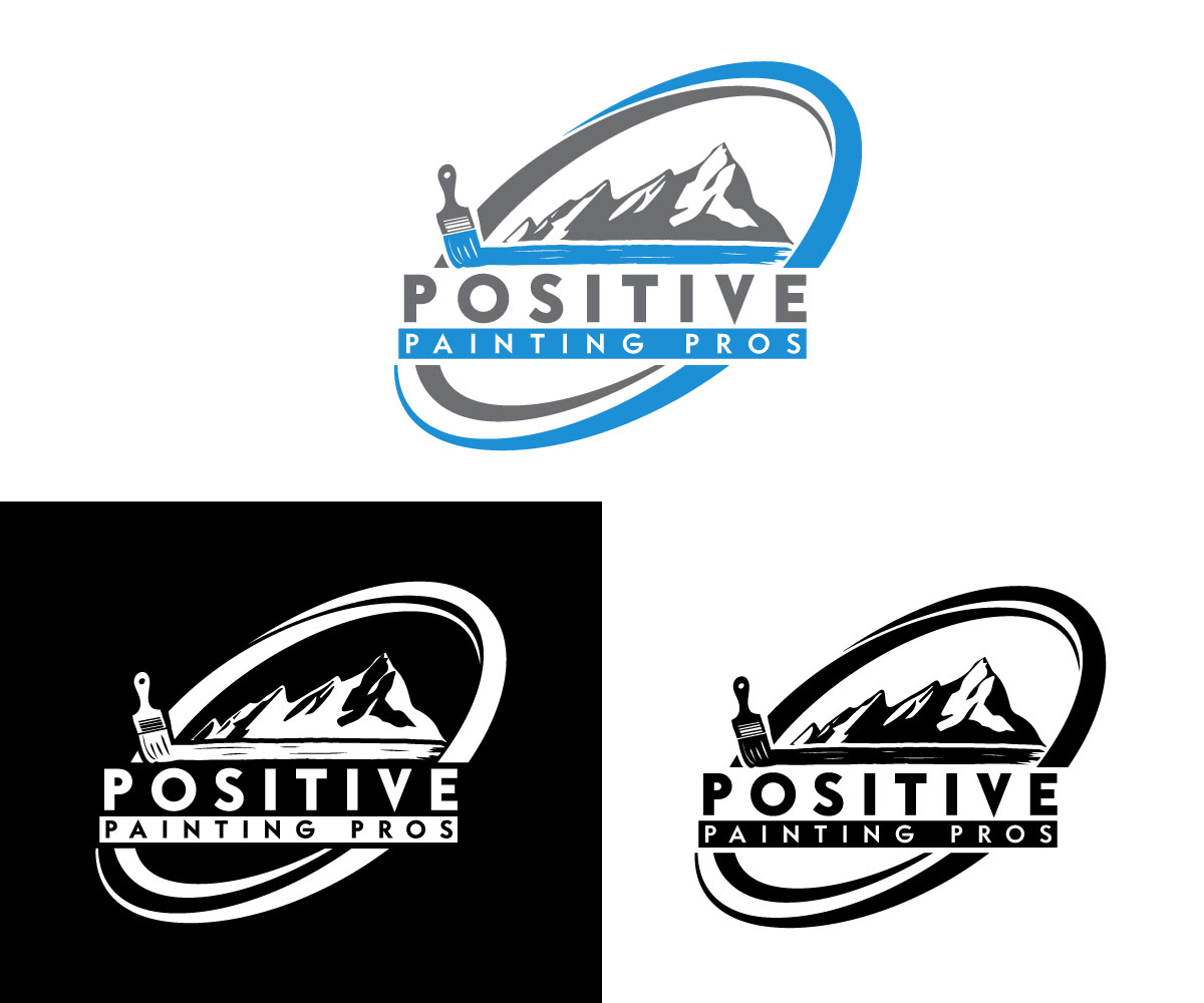 Logo Design by Carlie96 for Positive Painting Pros | Design #34861572