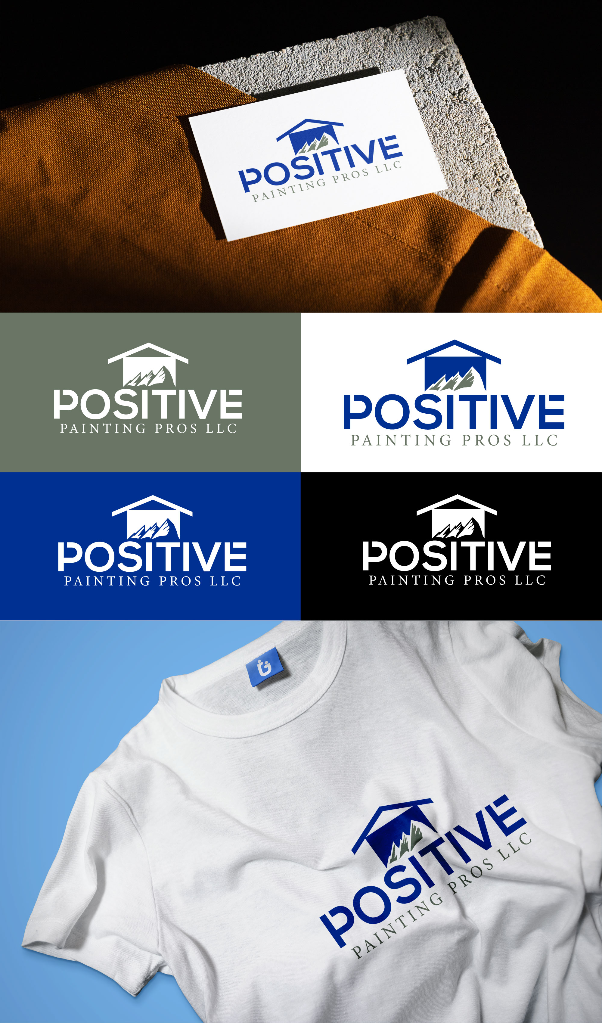 Logo Design by sabab0007 for Positive Painting Pros | Design #34852295