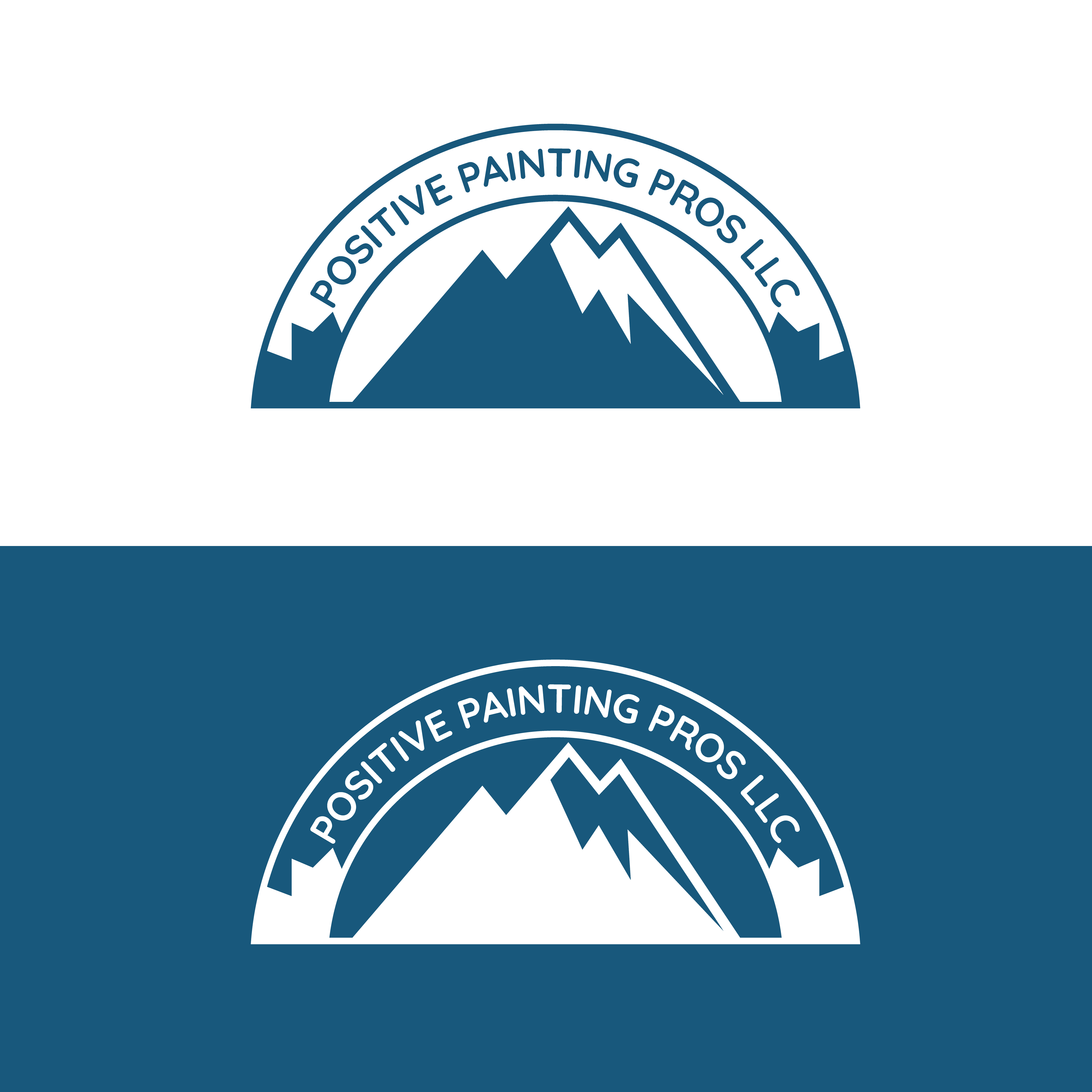 Logo Design by SandeshHR for Positive Painting Pros | Design #34842985
