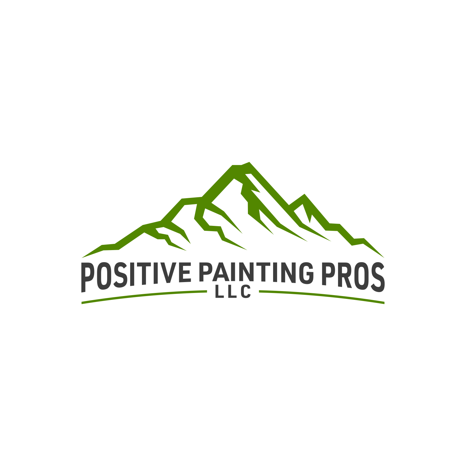 Logo Design by · Citra Grafisa for Positive Painting Pros | Design #34844209