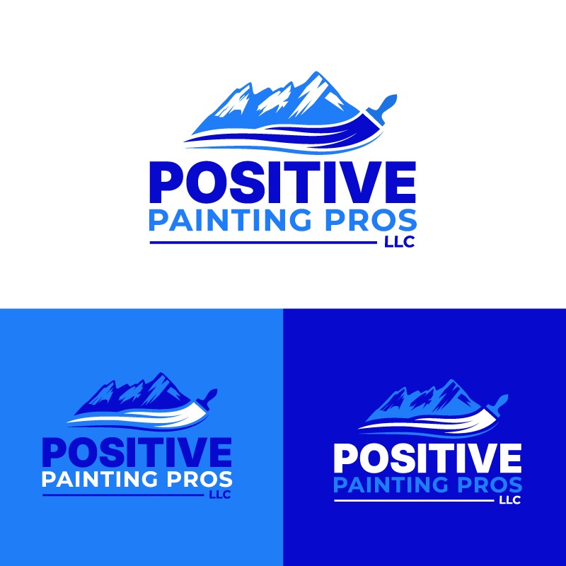 Logo Design by Timefortheweb for Positive Painting Pros | Design #34852467