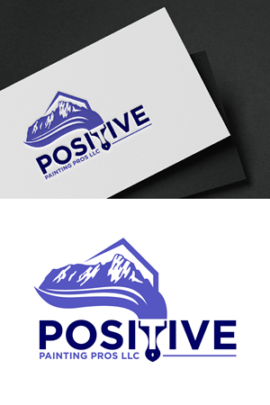 Logo Design by fly  design for Positive Painting Pros | Design: #34843272