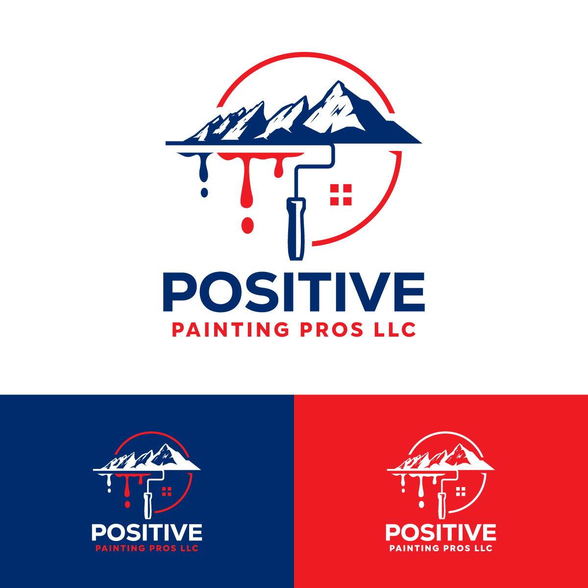 Logo-Design von DesignLima für Positive Painting Pros | Design #34842515