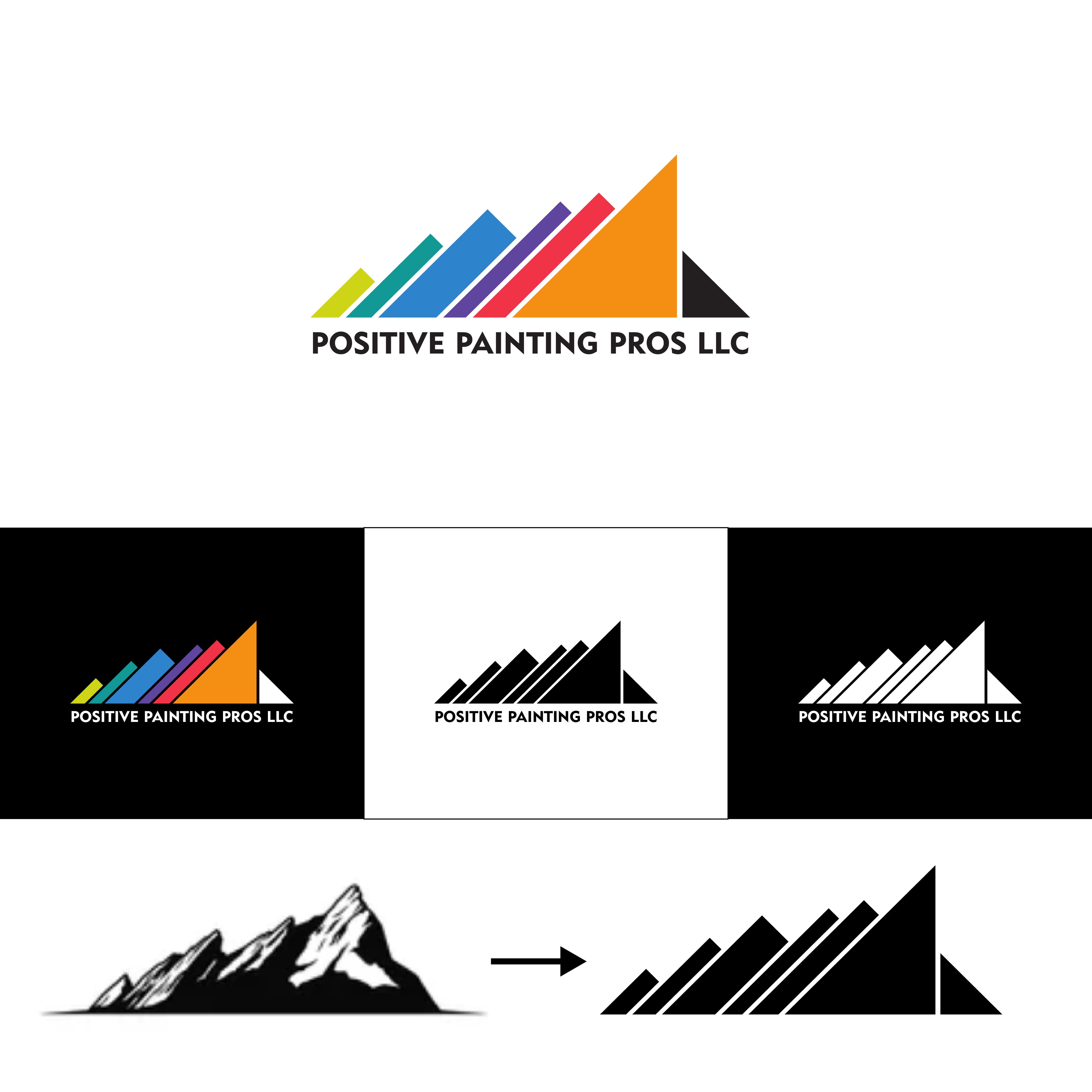 Logo Design by sutrisno.alrasyid for Positive Painting Pros | Design #34841881