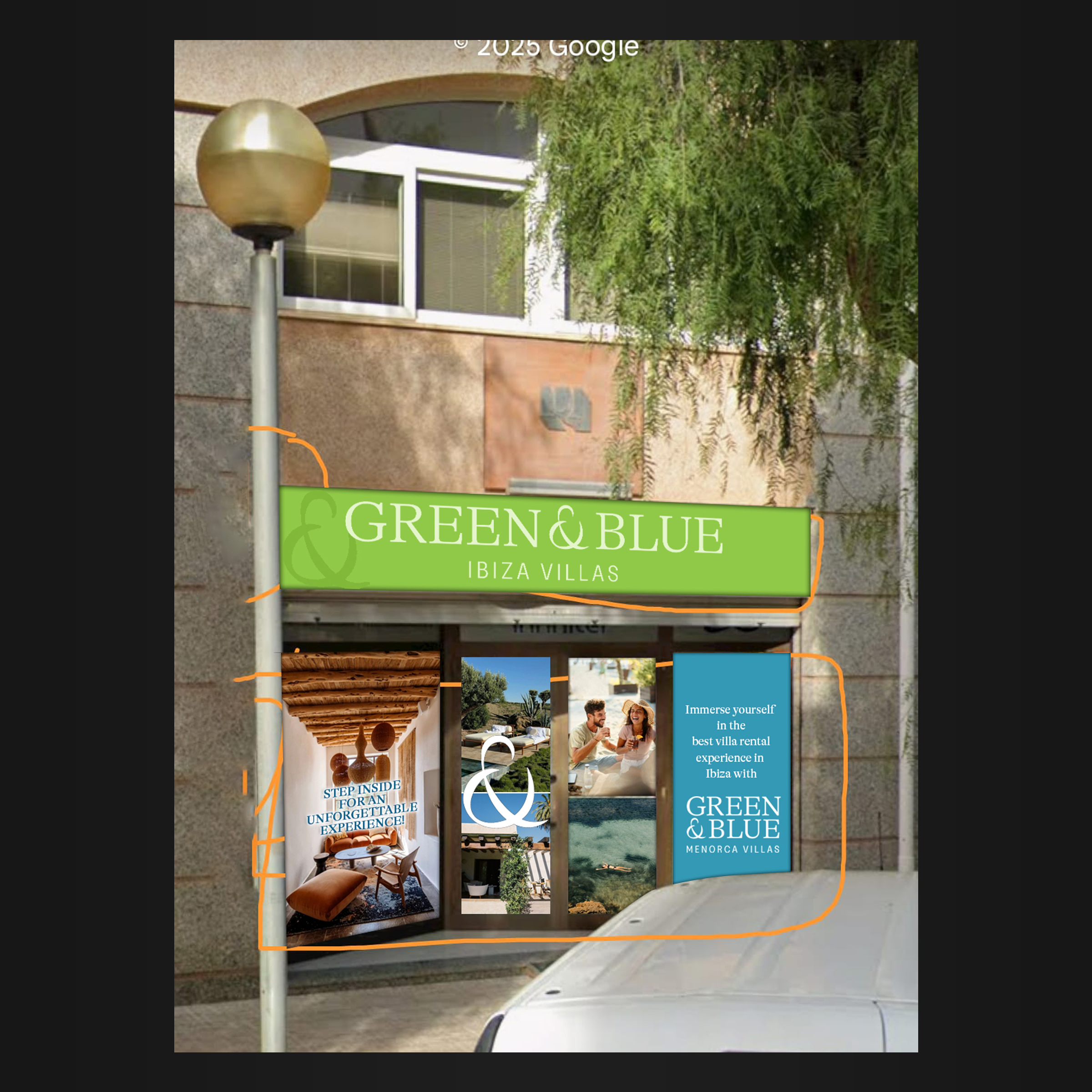 Trade Show Booth Design by Designers Hub for GREEN AND BLUE VILLAS IBIZA SL | Design #34863114