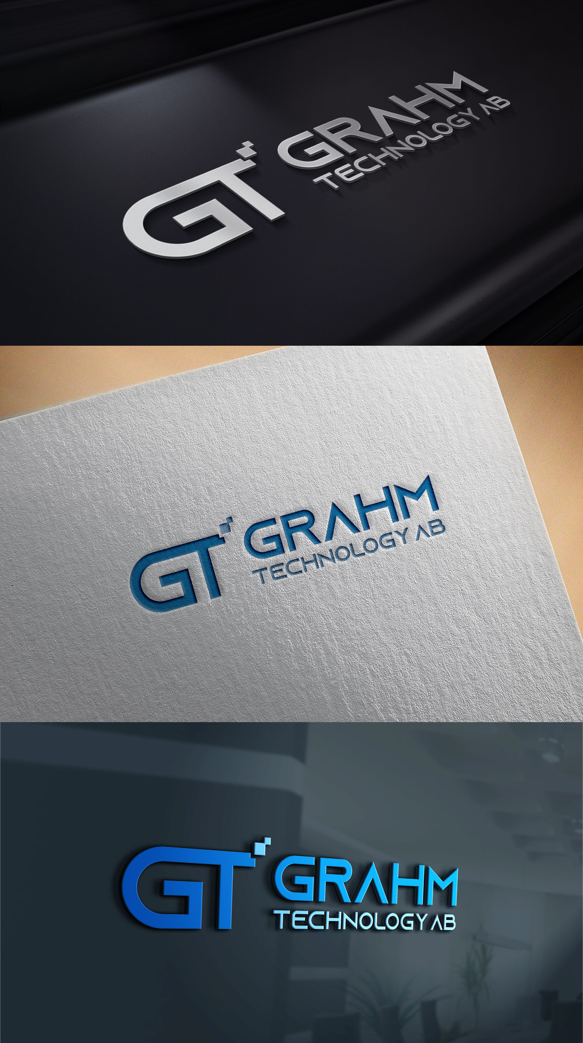 Logo Design by Nukhta Design for Grahm Technology AB | Design #34891339