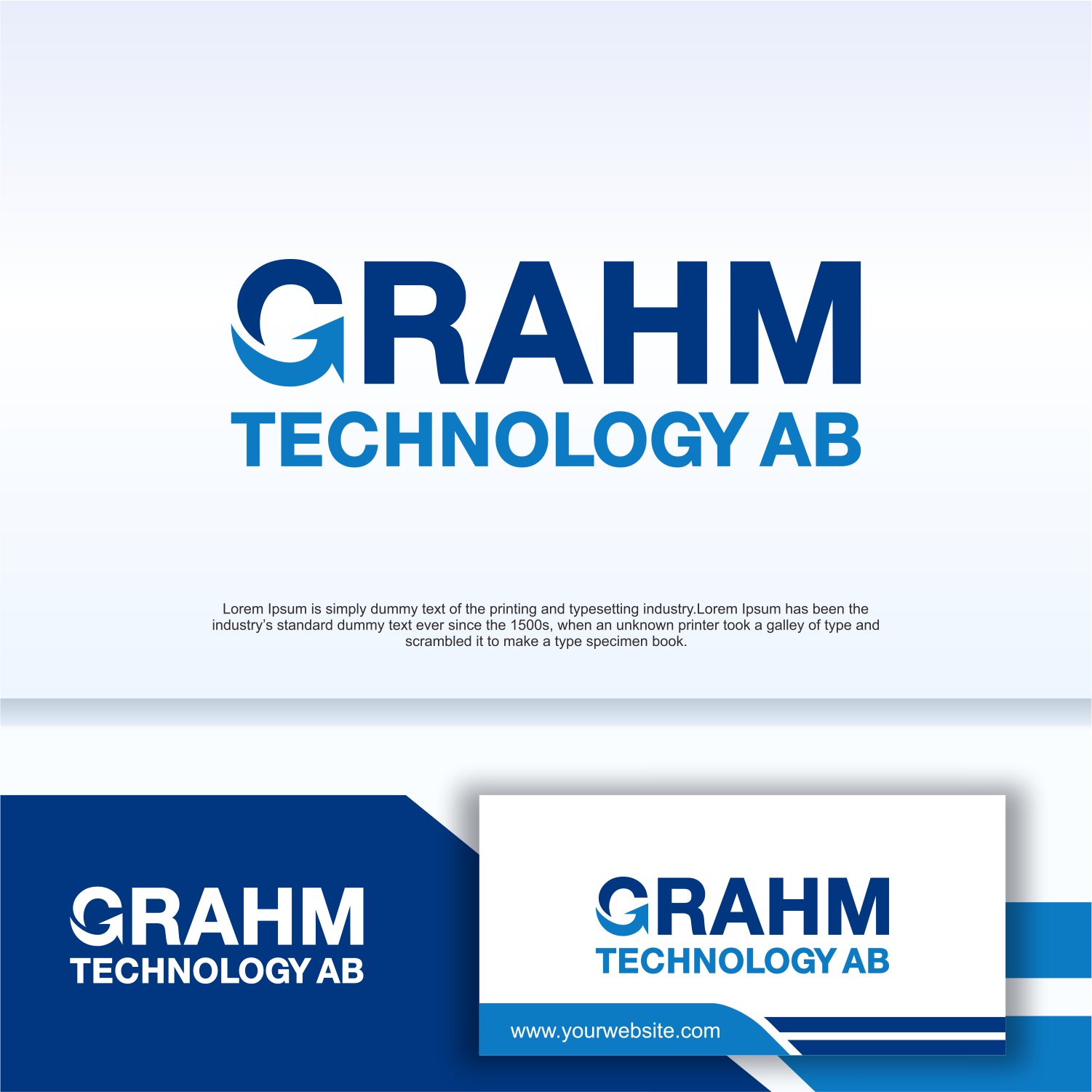 Logo Design by Apache Kretek for Grahm Technology AB | Design #34844038