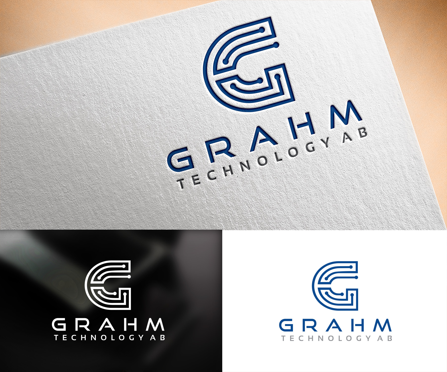 Diseño de Logo por Vishak vasu para Grahm Technology AB | Diseño #34883312