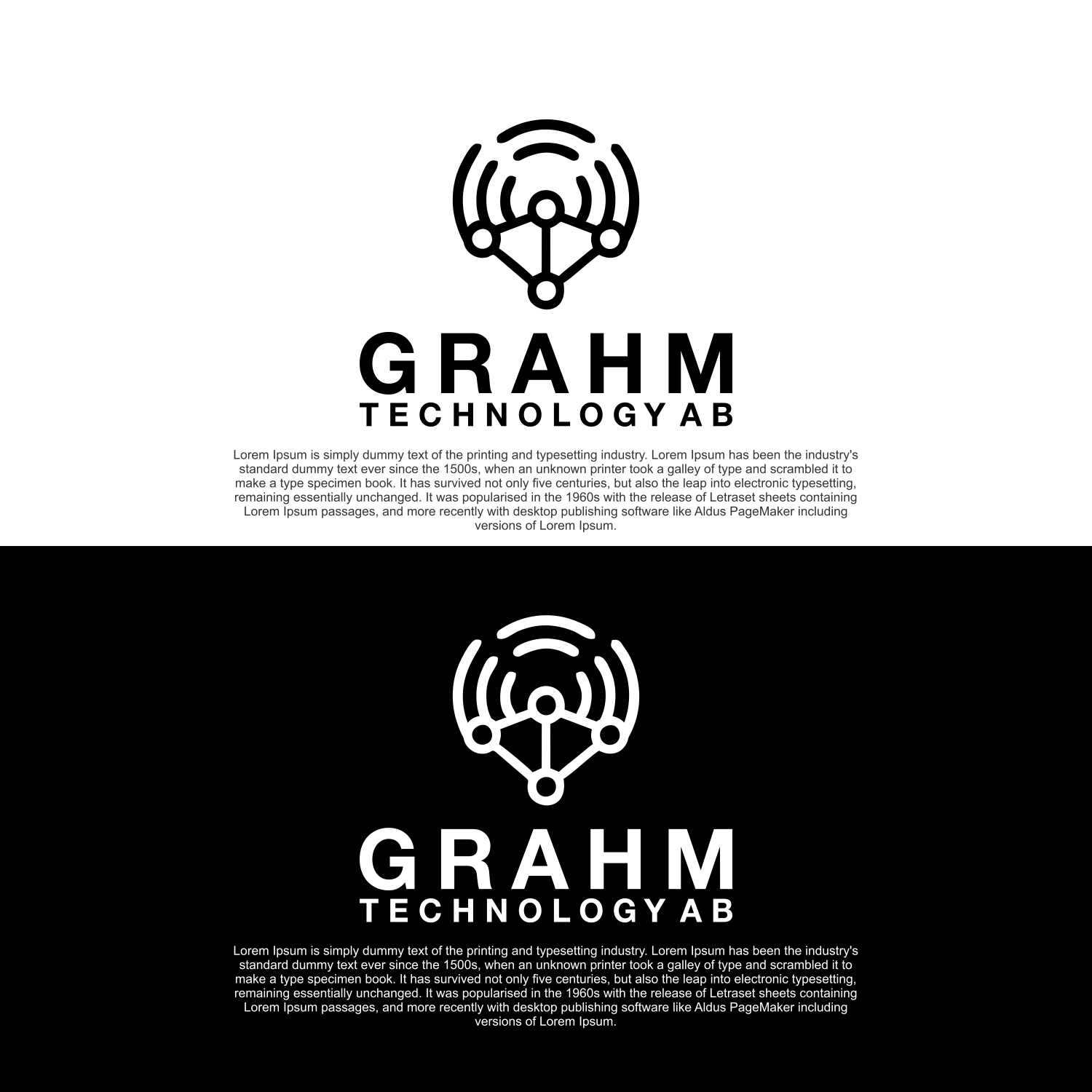 Logo-Design von oliftiana für Grahm Technology AB | Design #34858048