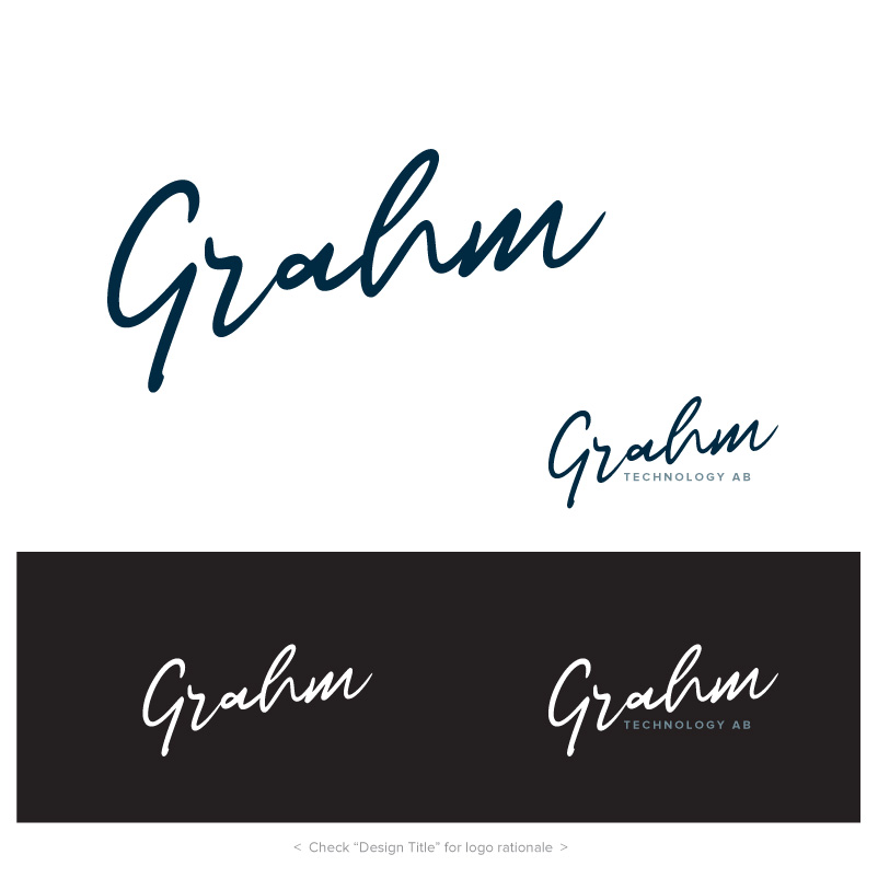 Logo Design by Ben9Graphic for Grahm Technology AB | Design #34844013