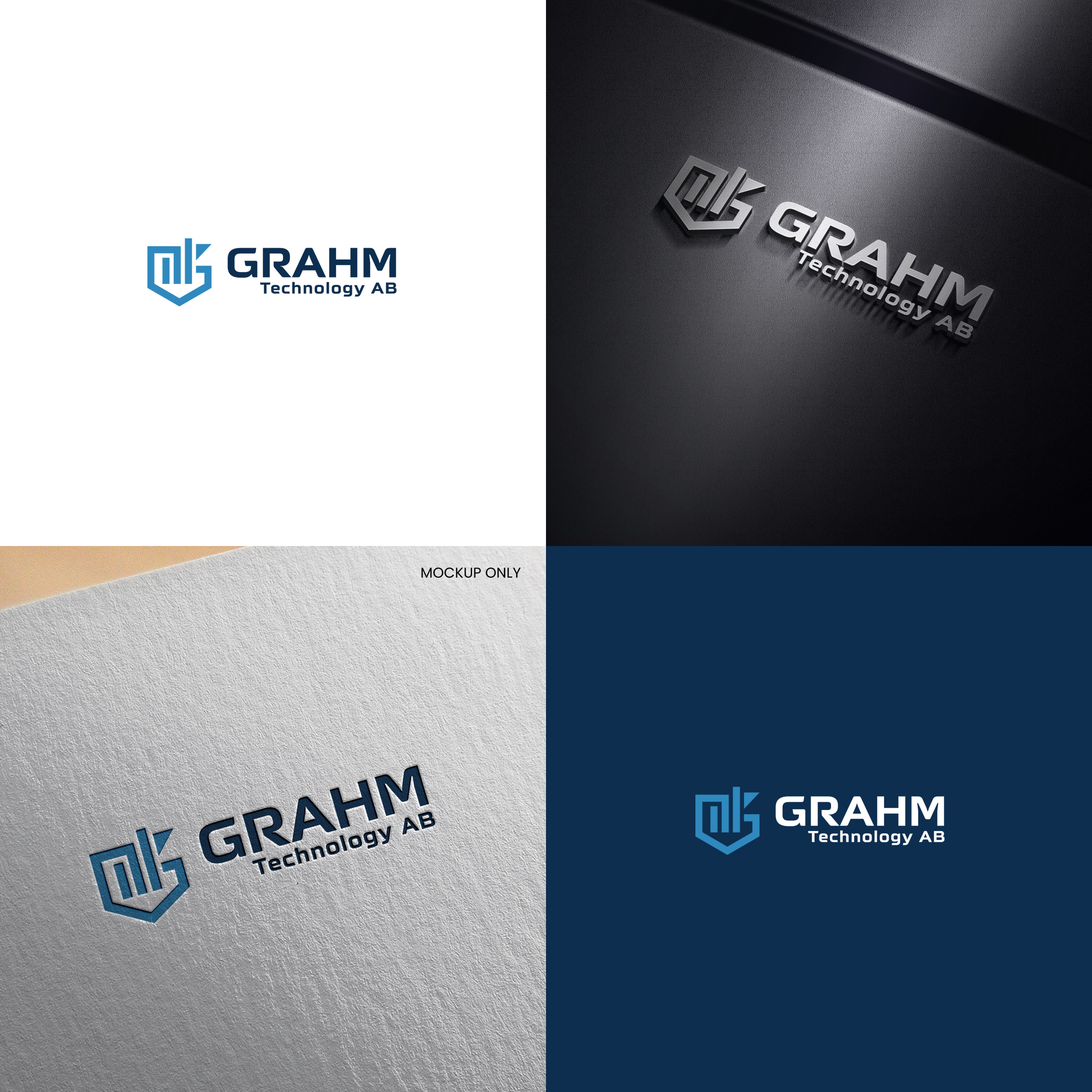 Logo-Design von SL Designer für Grahm Technology AB | Design #34844093