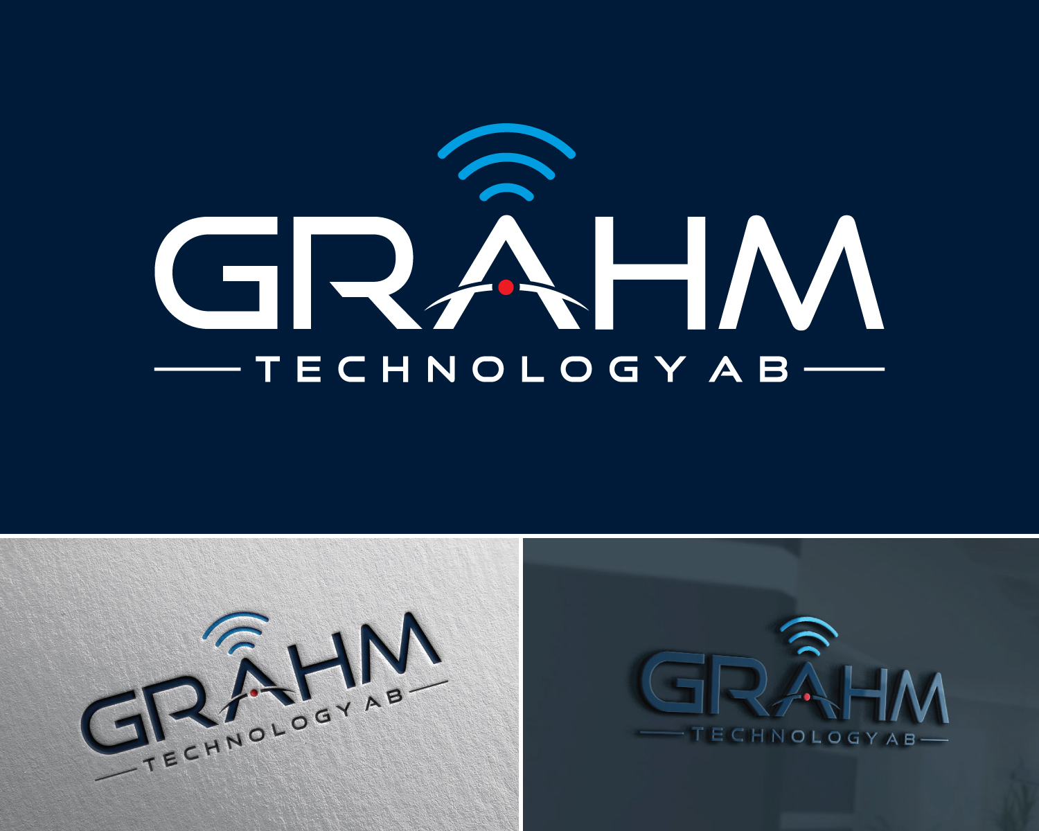 Logo Design by Atec for Grahm Technology AB | Design #34849791