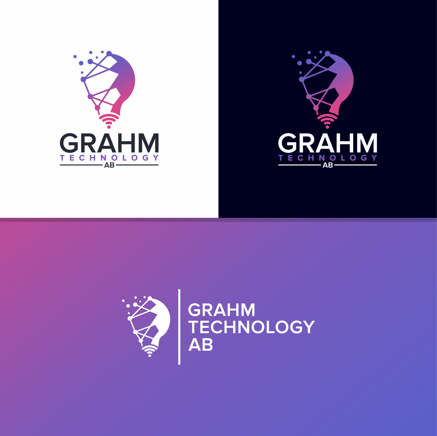 Logo Design by 4tech services for Grahm Technology AB | Design #34844287