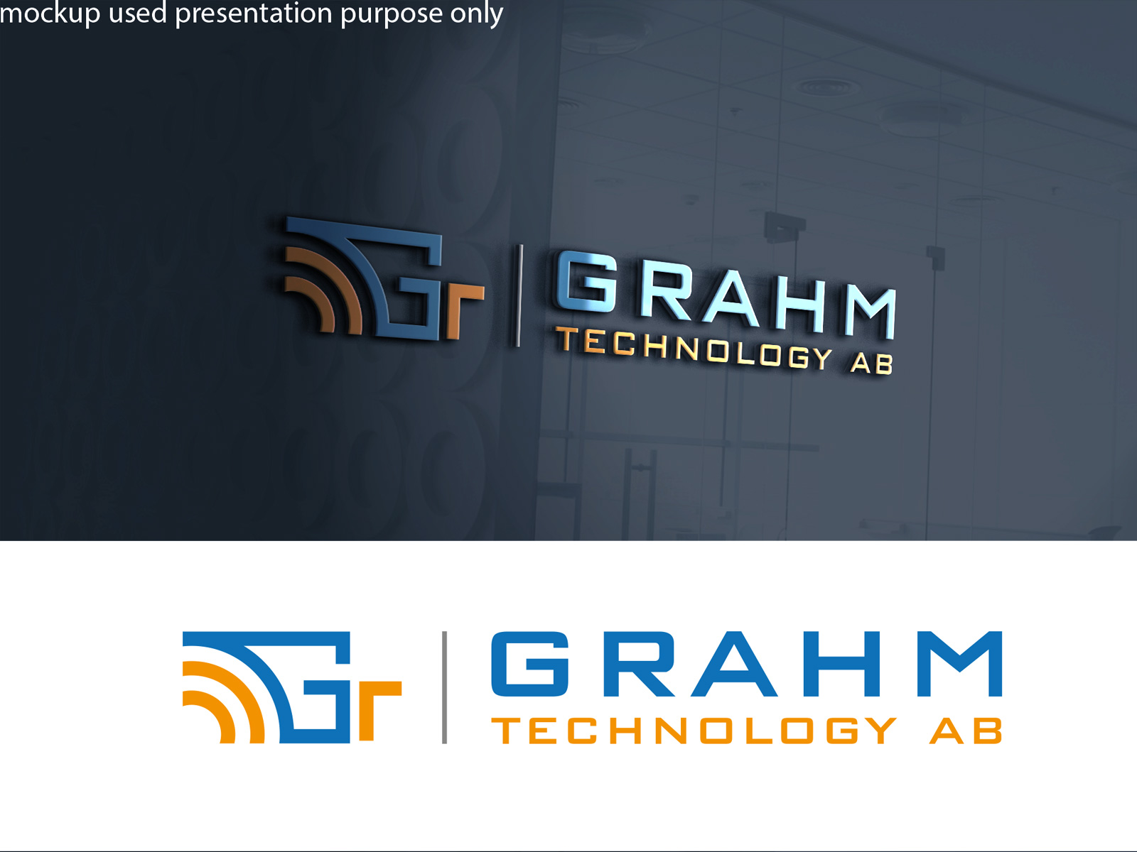 Logo-Design von Rubia@ für Grahm Technology AB | Design #34845882