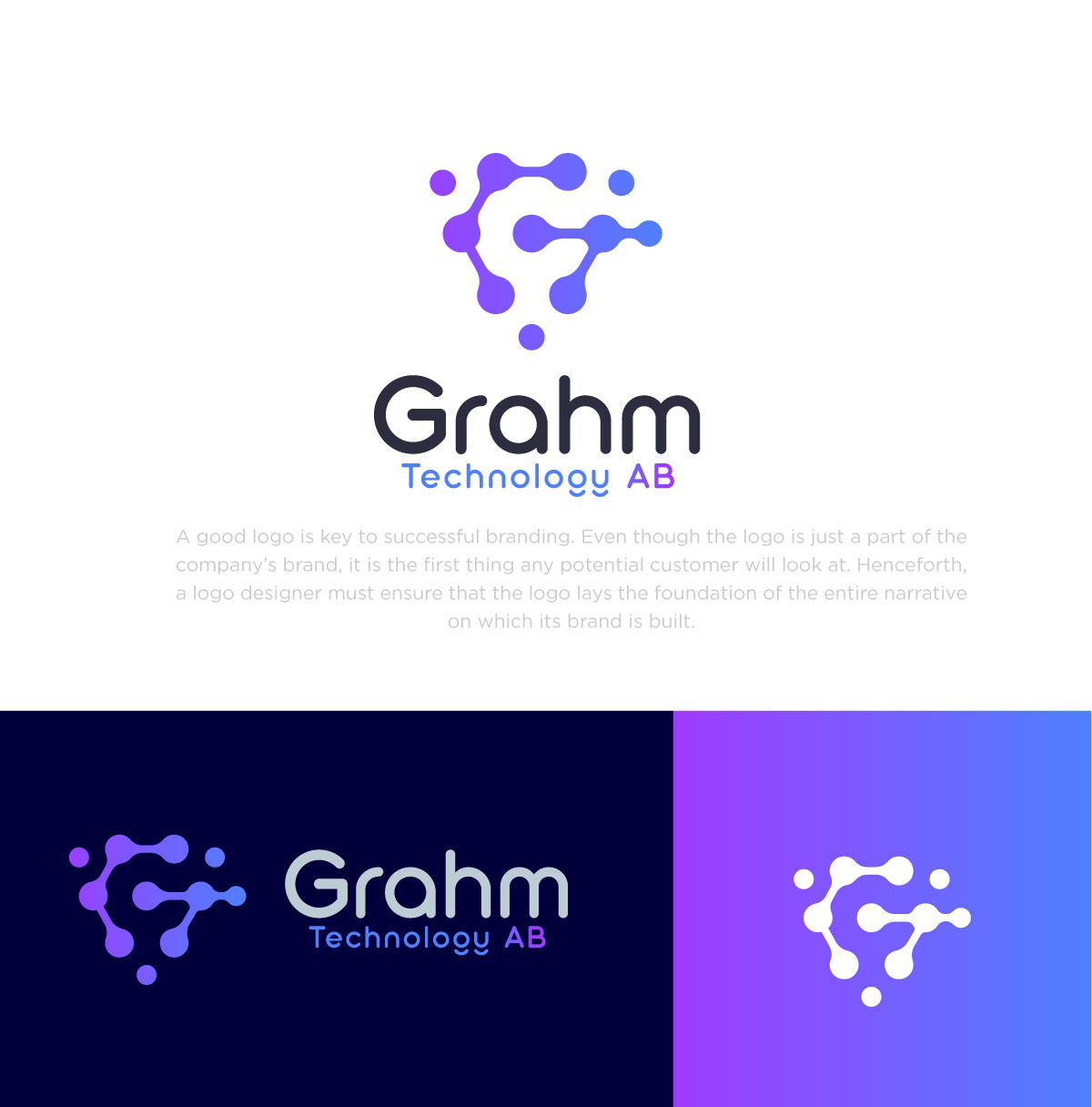 Logo-Design von Abdul 20 für Grahm Technology AB | Design #34844859