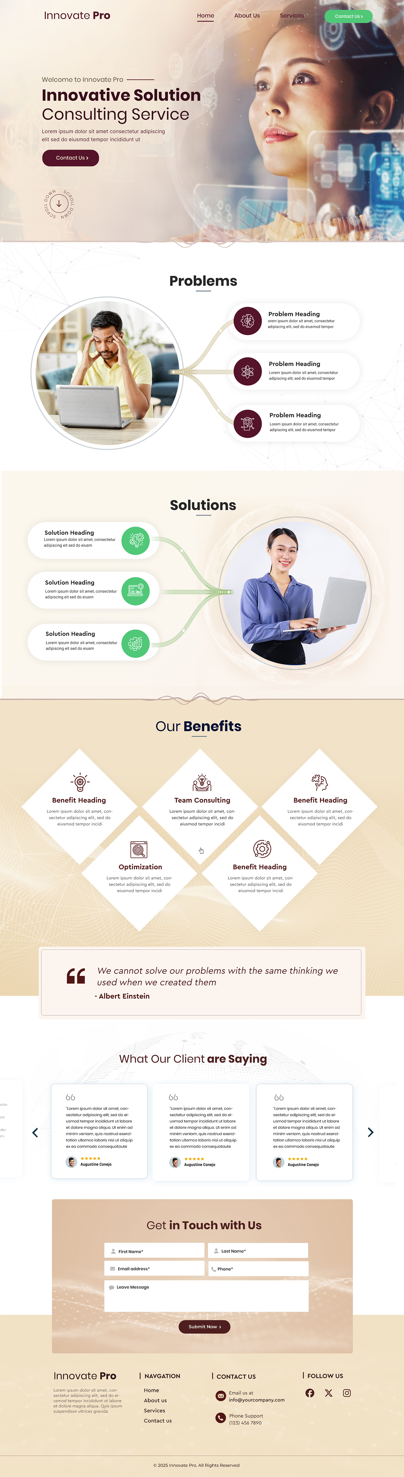 Wix Design by Blue Sparrow for this project | Design #34903309