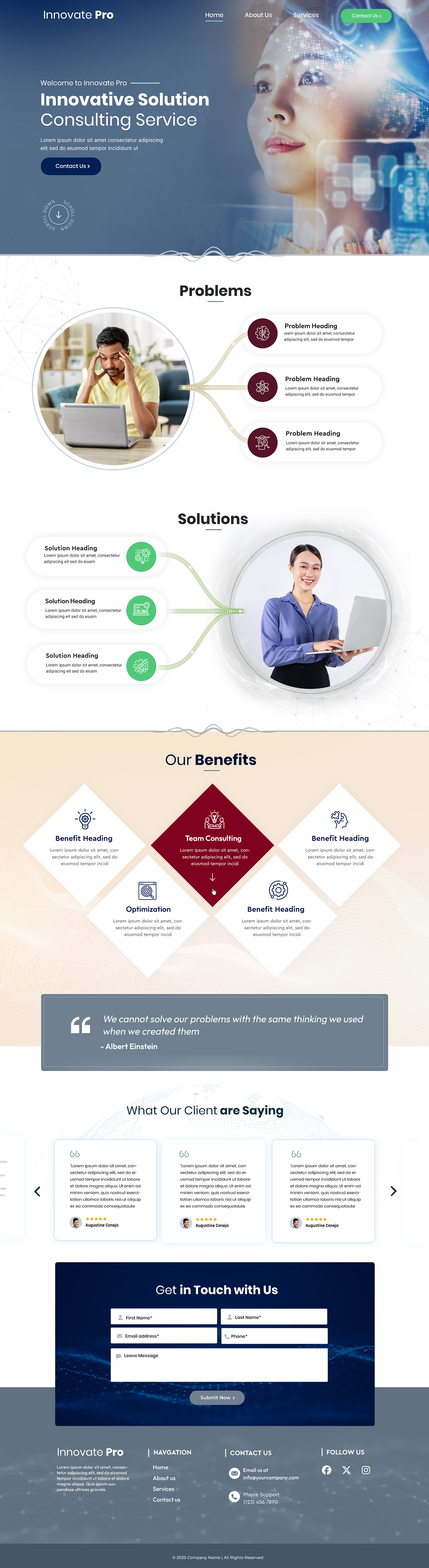 Wix Design by Blue Sparrow for this project | Design #34942180