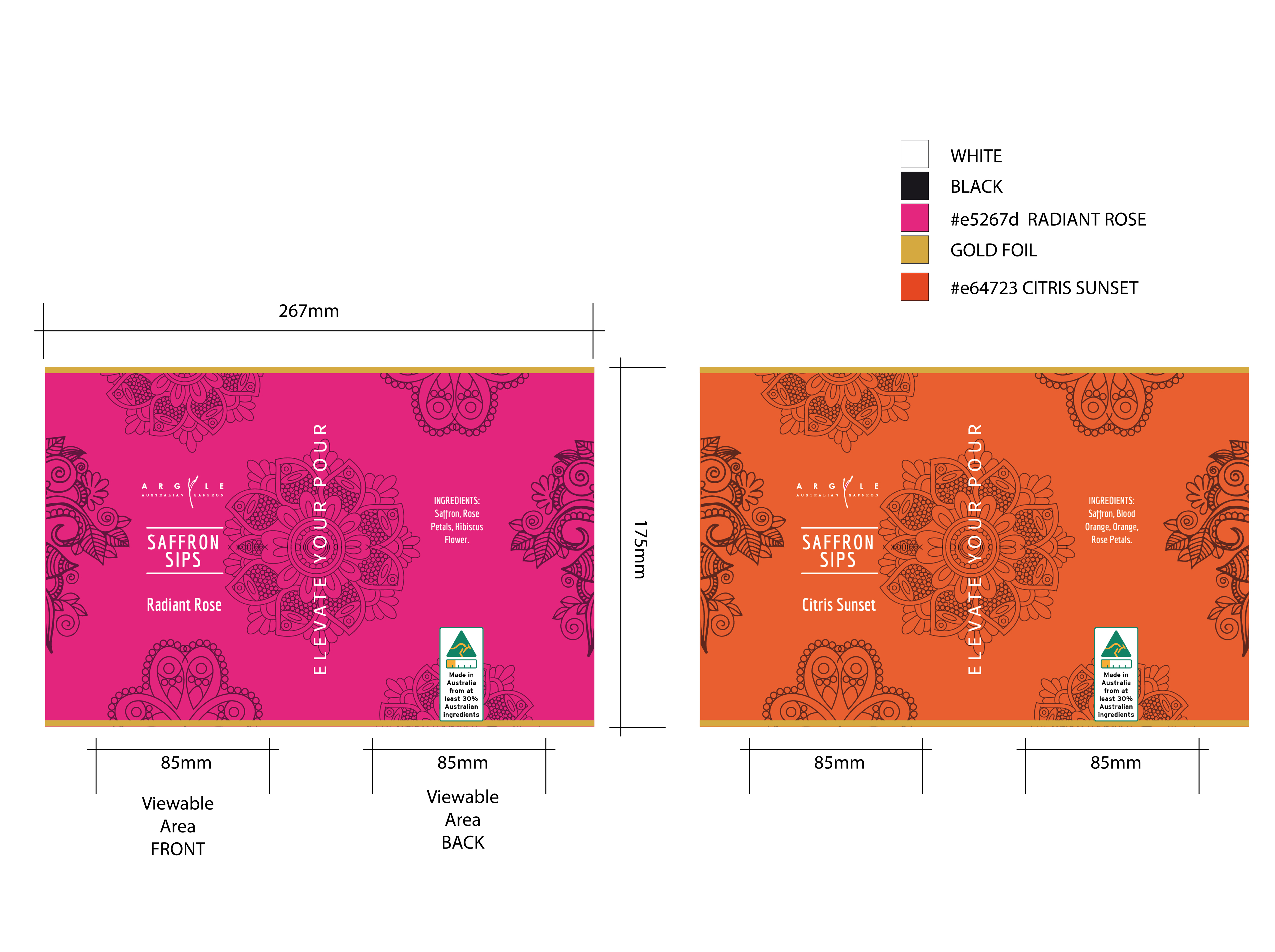 Diseño de Etiqueta por Javelin Studio para este proyecto | Diseño #34884855