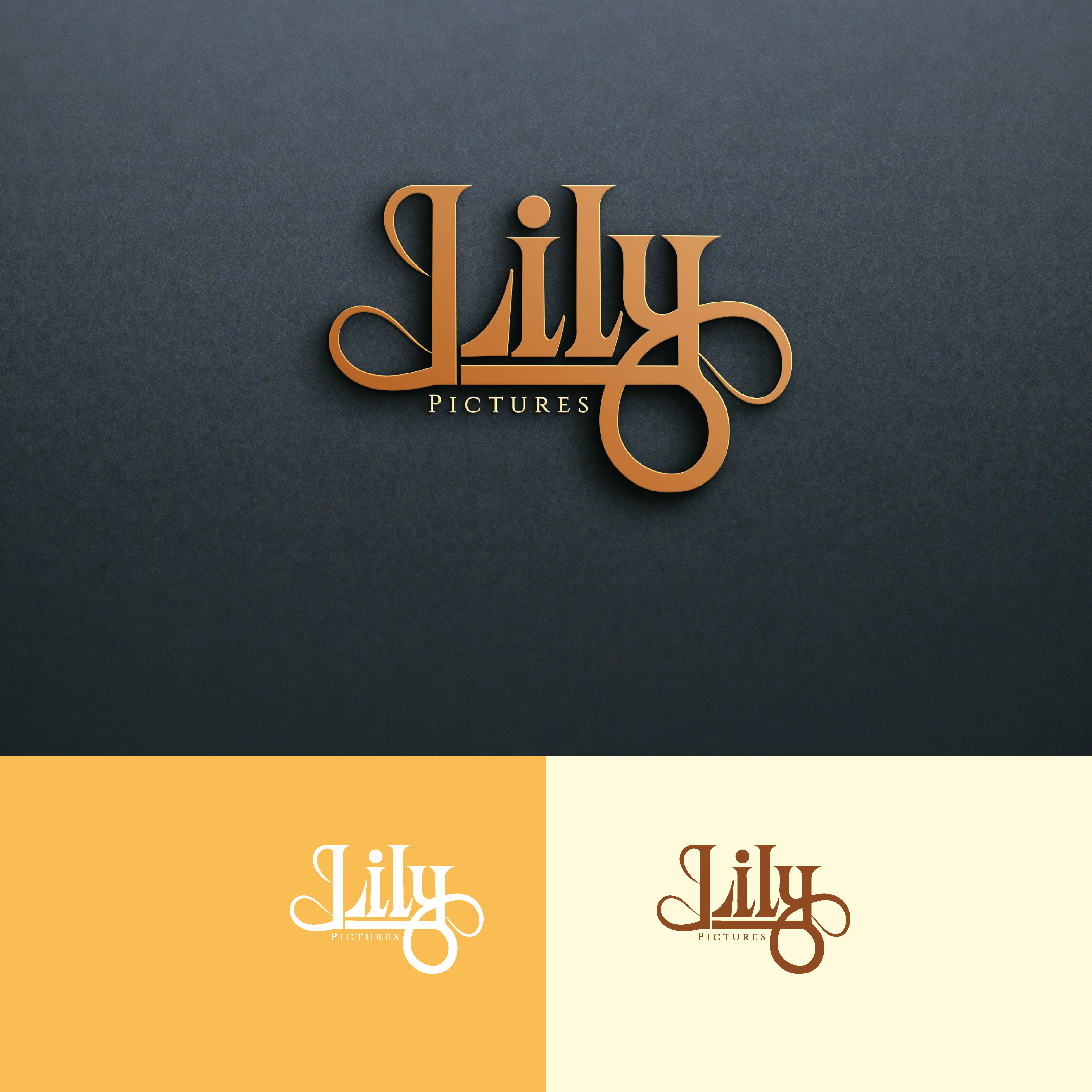 Logo Design by ainee4 for Lily Pictures Inc. | Design #34892089