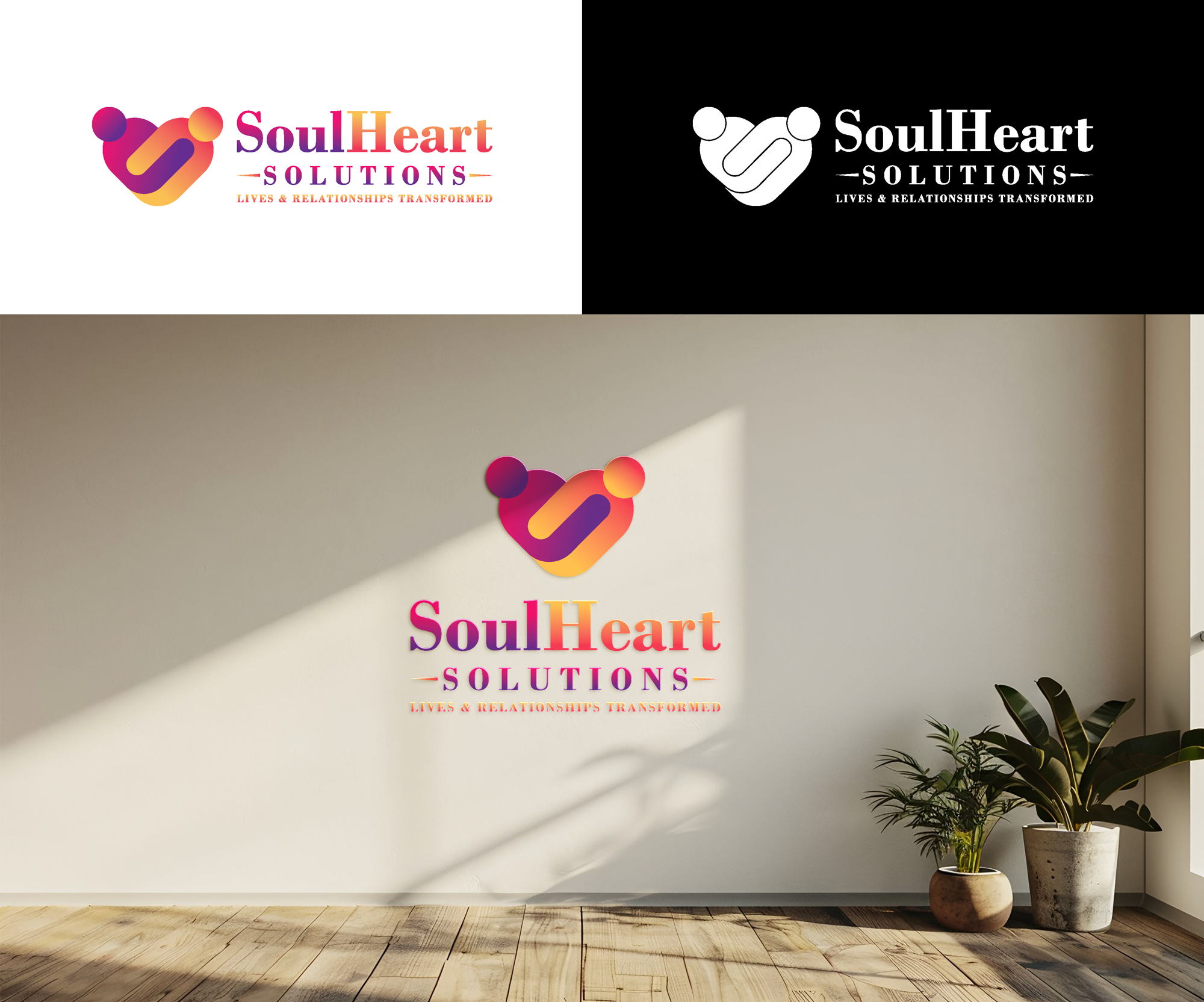 Logo Design by RA-bica for SoulHeartSolutions | Design #34860483