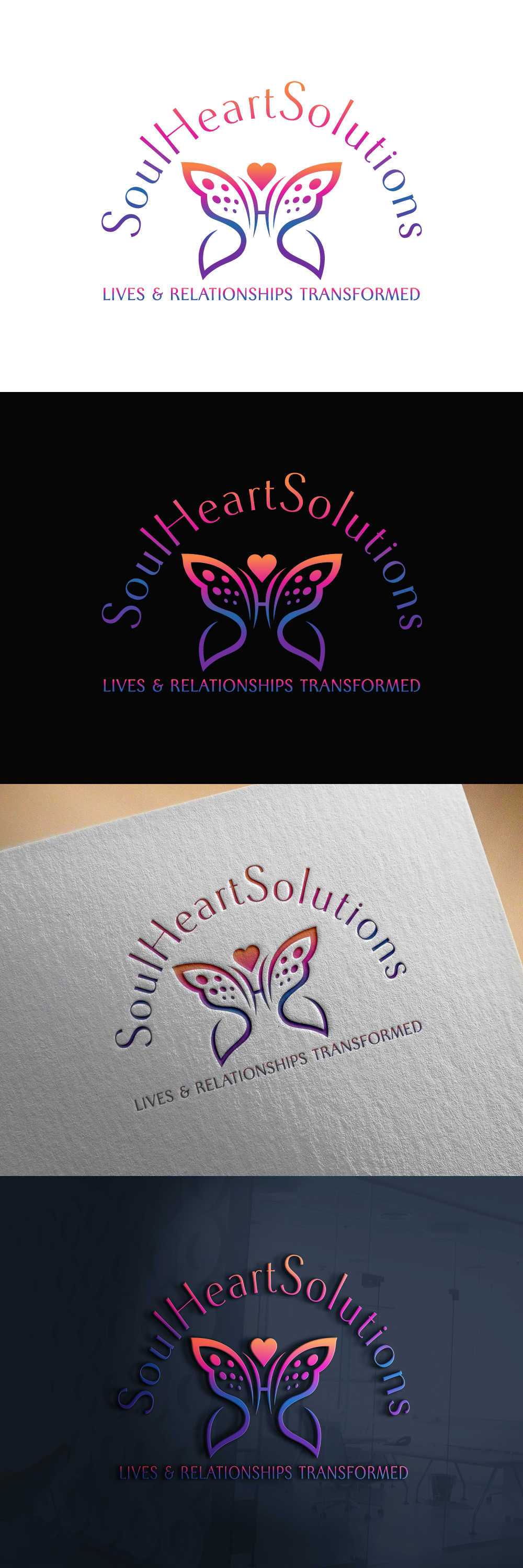 Diseño de Logo por designA78 para SoulHeartSolutions | Diseño #35668420