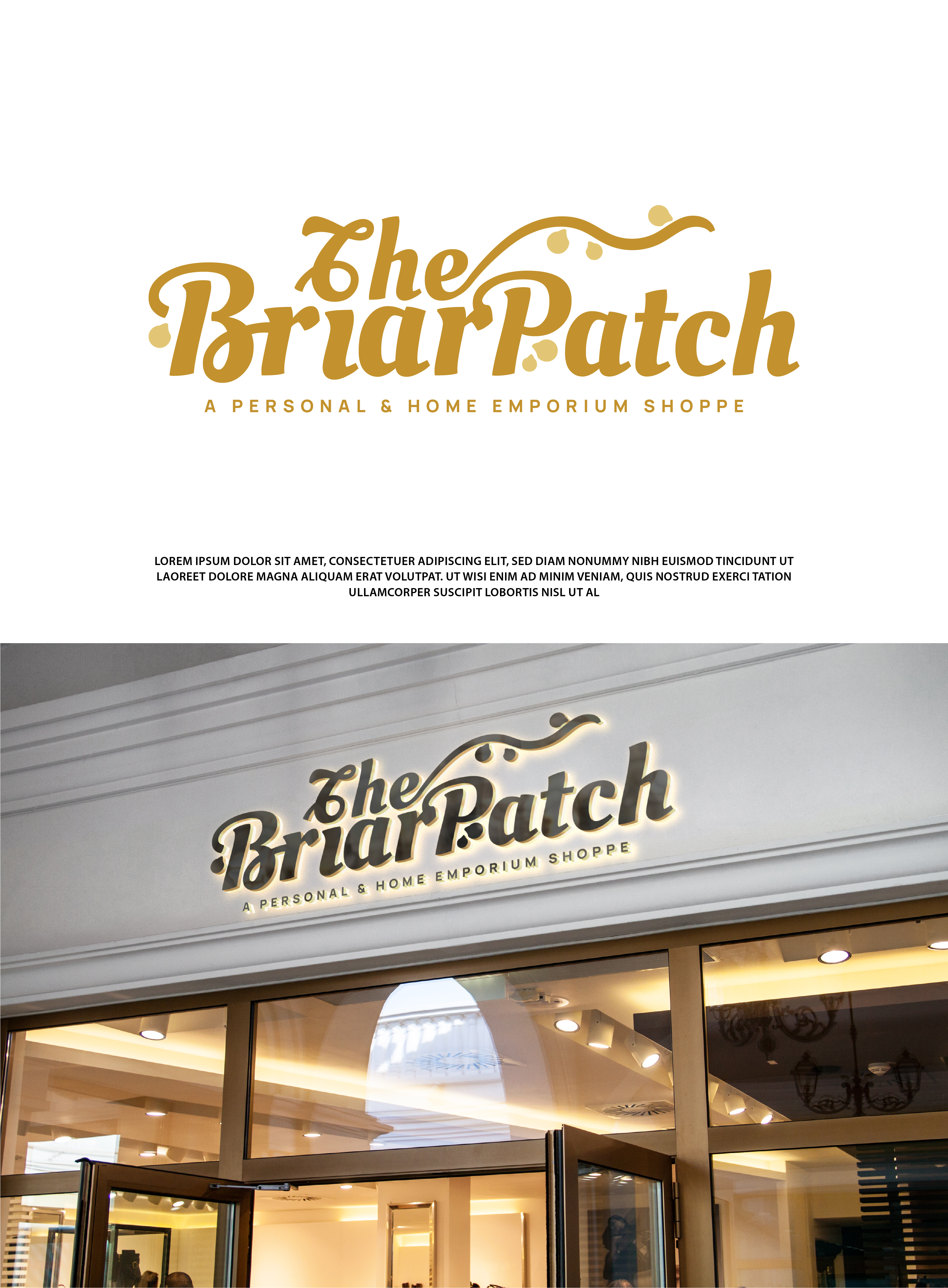 Logo Design by FezyDesigns for The Briar Patch | Design #34852840