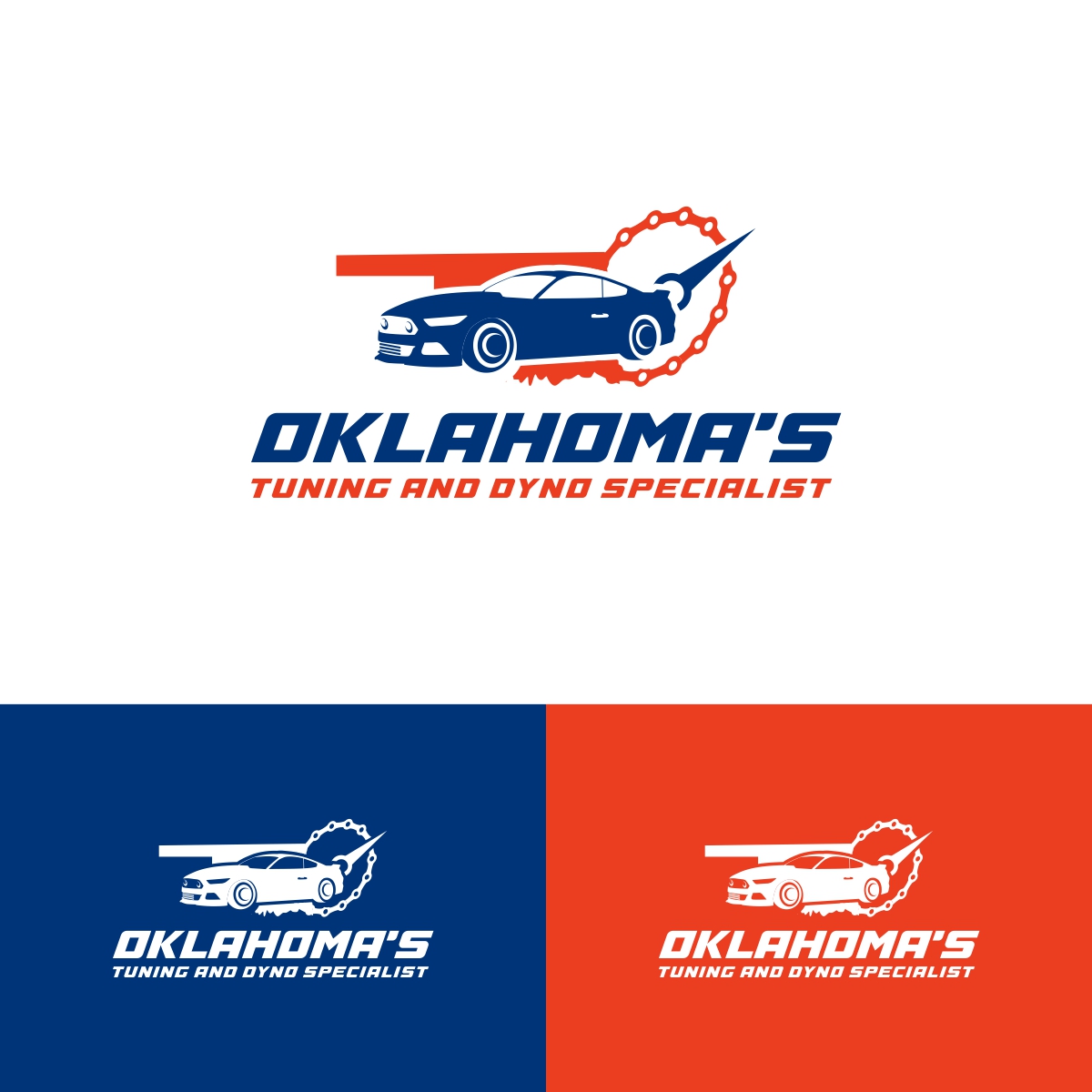 Logo Design by Loknath for Oklahoma's Tuning and Dyno Specialist LLC. | Design #34859537
