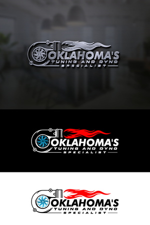Logo Design by S.H Designs for Oklahoma's Tuning and Dyno Specialist LLC. | Design: #34853199
