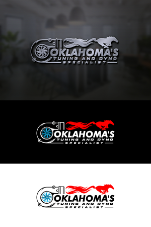 Diseño de Logo por S.H Designs para Oklahoma's Tuning and Dyno Specialist LLC. | Diseño: #34860691