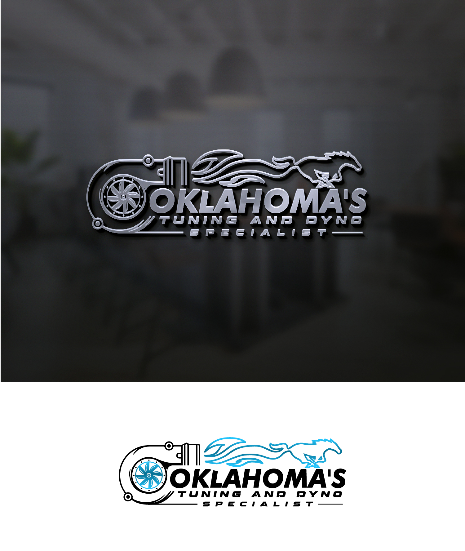 Logo Design by S.H Designs for Oklahoma's Tuning and Dyno Specialist LLC. | Design #34862235