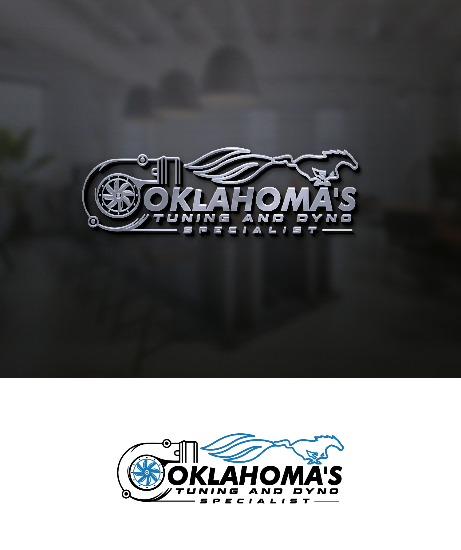 Logo Design by S.H Designs for Oklahoma's Tuning and Dyno Specialist LLC. | Design #34862237