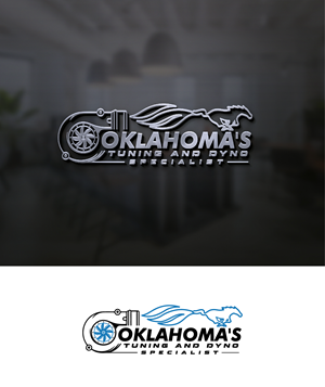 Logo Design by S.H Designs for Oklahoma's Tuning and Dyno Specialist LLC. | Design: #34862237