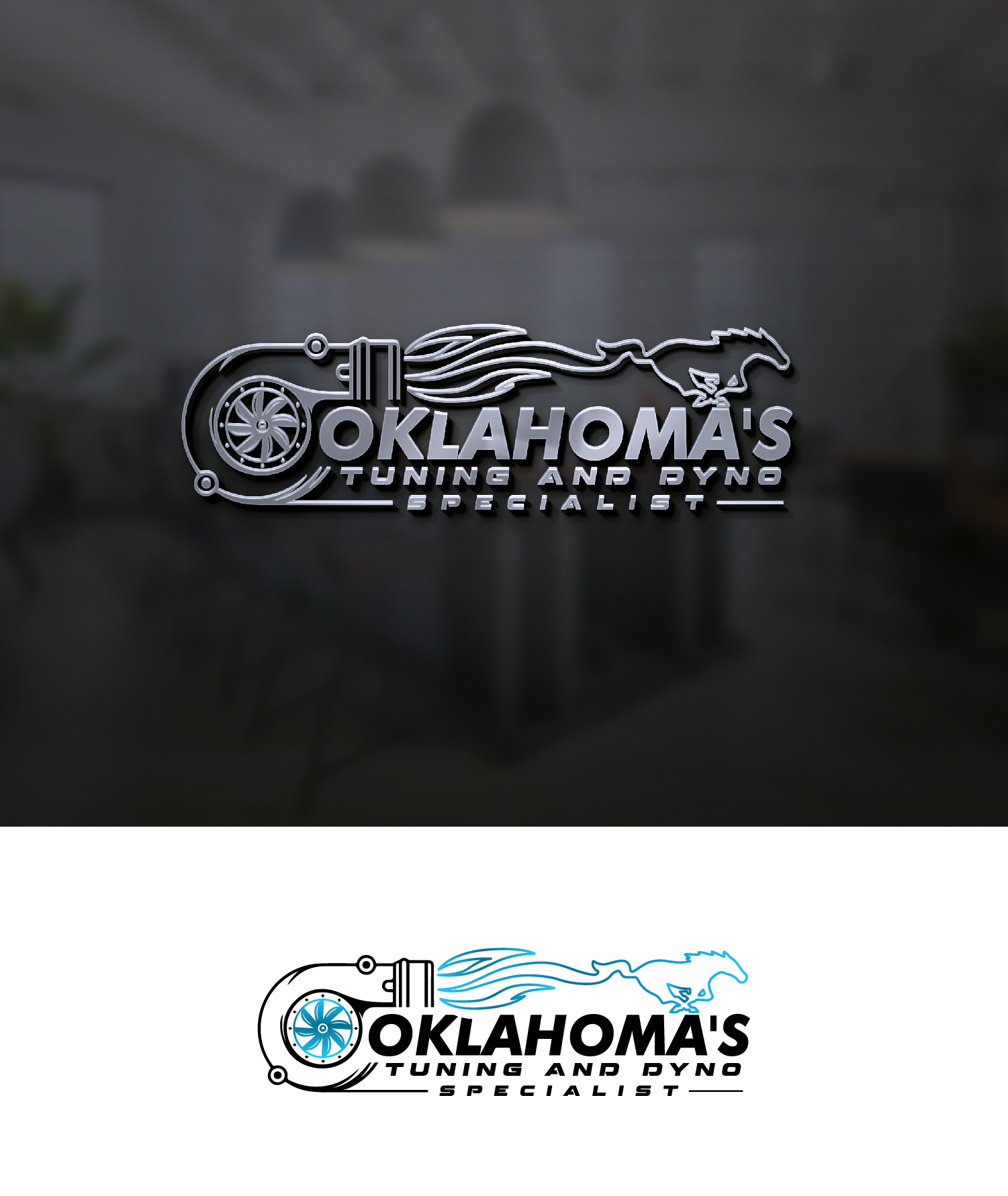 Logo Design by S.H Designs for Oklahoma's Tuning and Dyno Specialist LLC. | Design #34862238