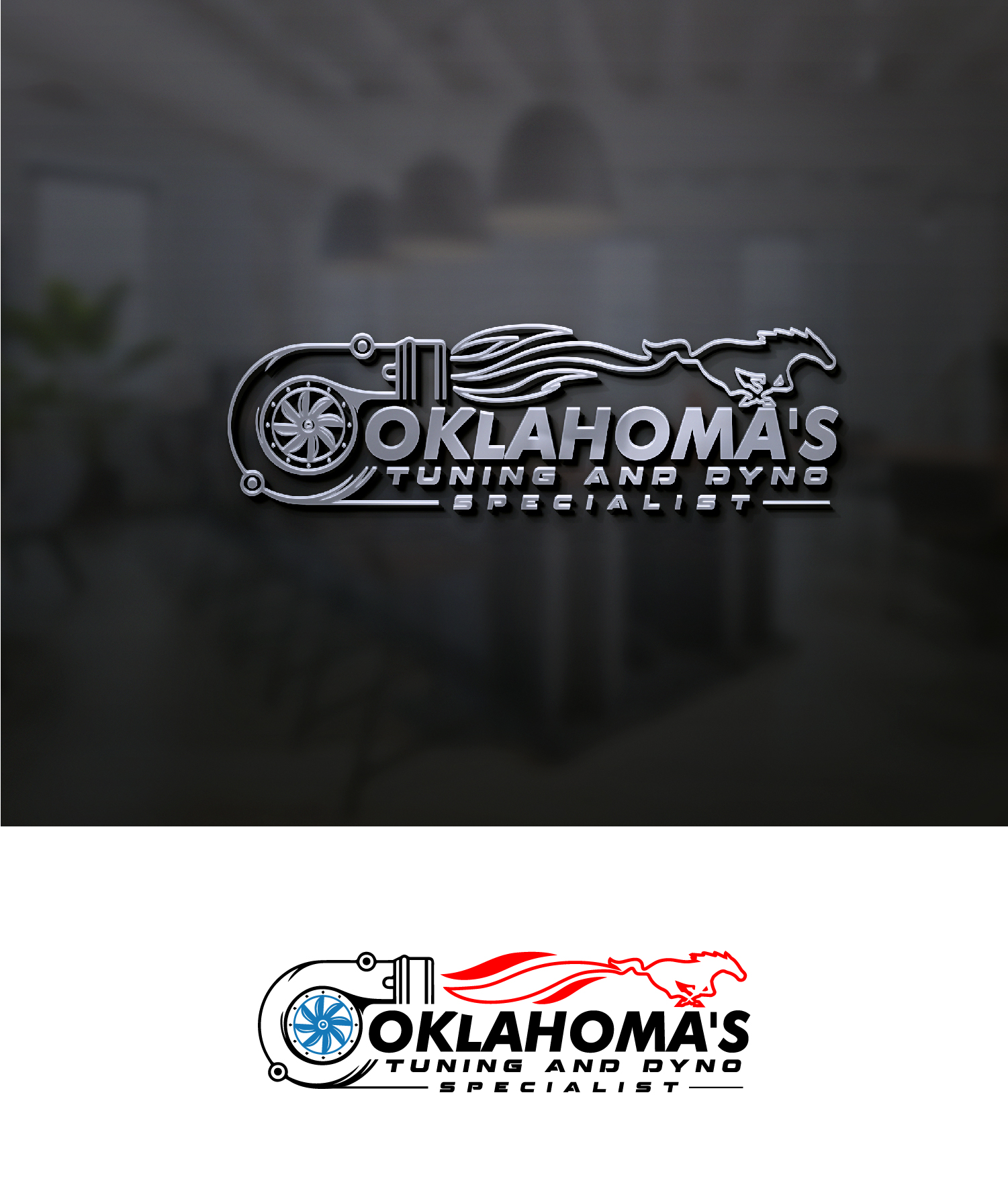 Logo Design by S.H Designs for Oklahoma's Tuning and Dyno Specialist LLC. | Design #34862417