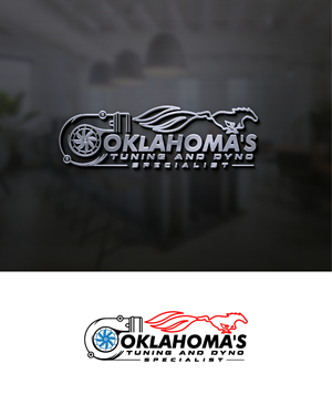 Logo Design by S.H Designs for Oklahoma's Tuning and Dyno Specialist LLC. | Design: #34862418