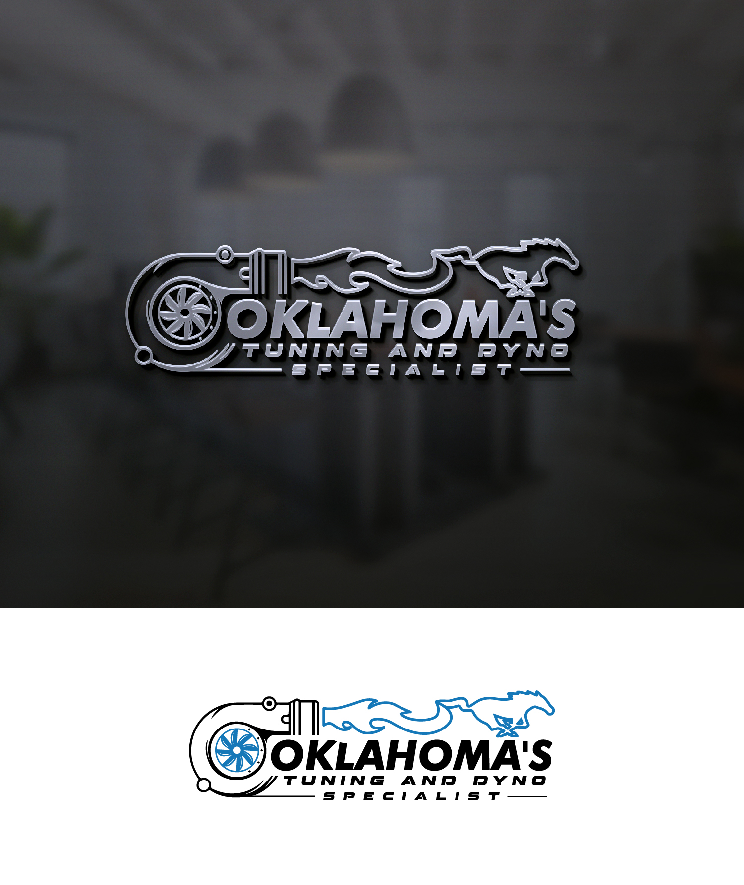 Logo Design by S.H Designs for Oklahoma's Tuning and Dyno Specialist LLC. | Design #34862517