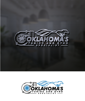 Logo Design by S.H Designs for Oklahoma's Tuning and Dyno Specialist LLC. | Design: #34872060
