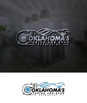 Diseño de Logo por S.H Designs para Oklahoma's Tuning and Dyno Specialist LLC. | Diseño: #34872061