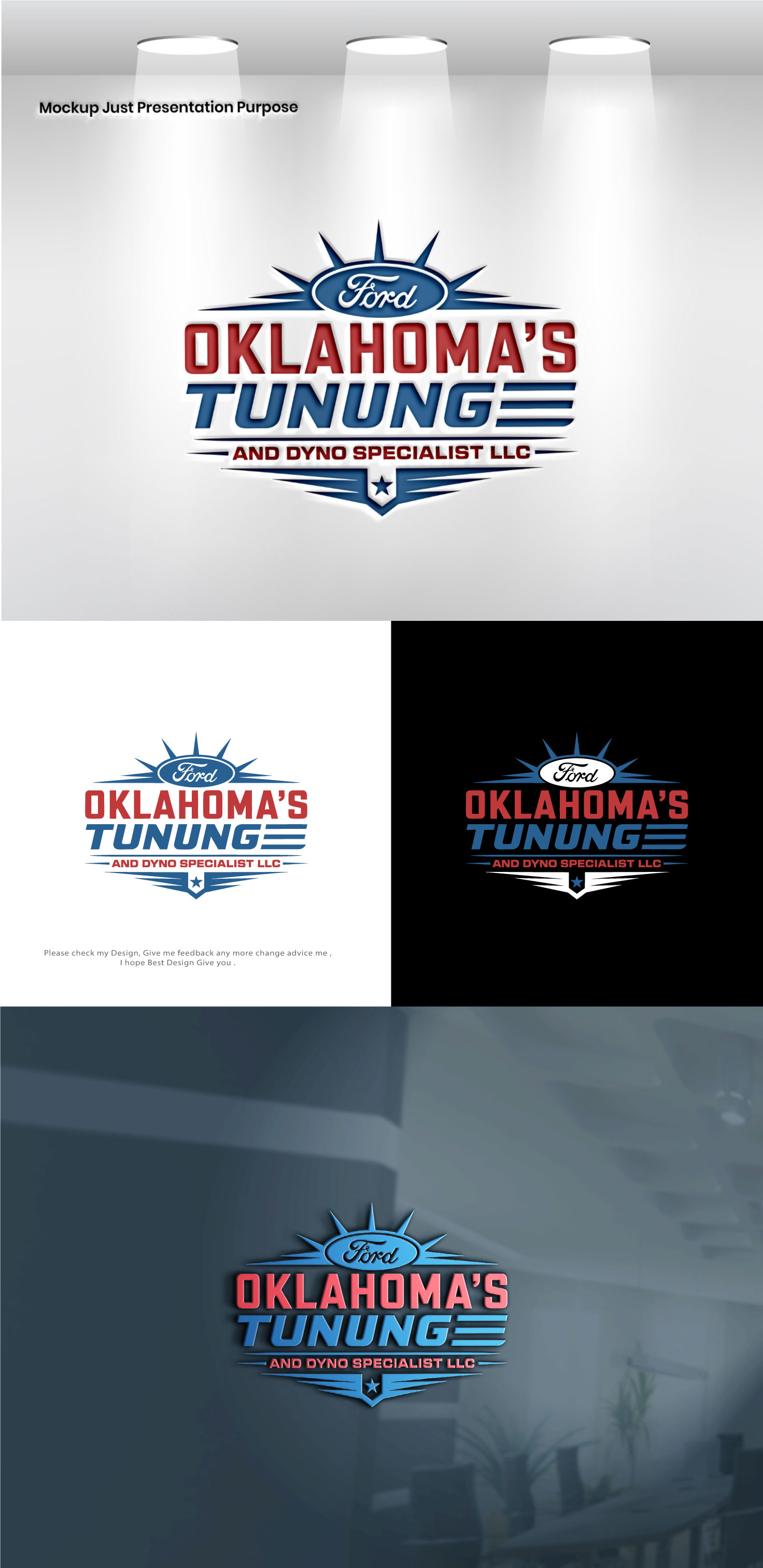 Logo Design by VectorForge for Oklahoma's Tuning and Dyno Specialist LLC. | Design #34855923