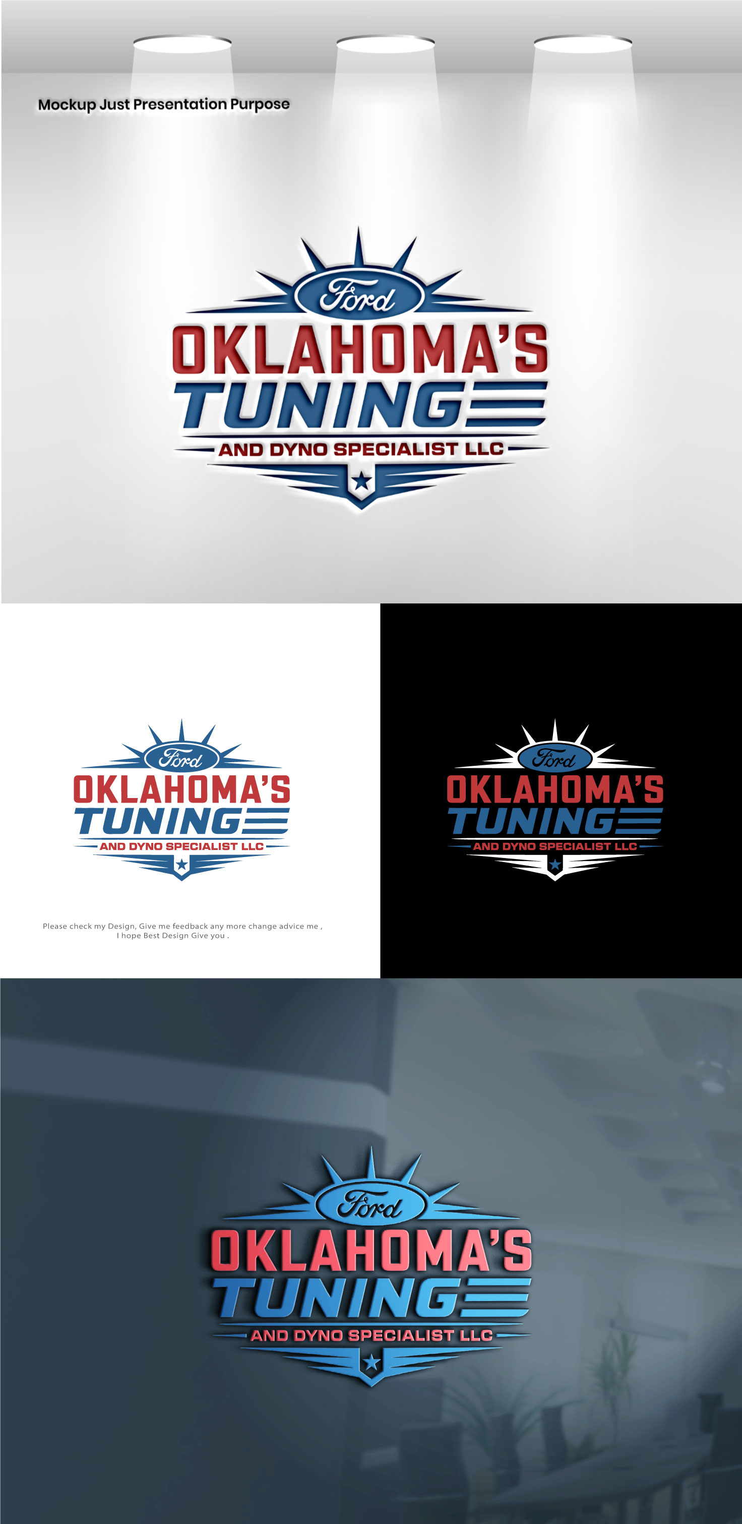 Logo Design by VectorForge for Oklahoma's Tuning and Dyno Specialist LLC. | Design #34857108