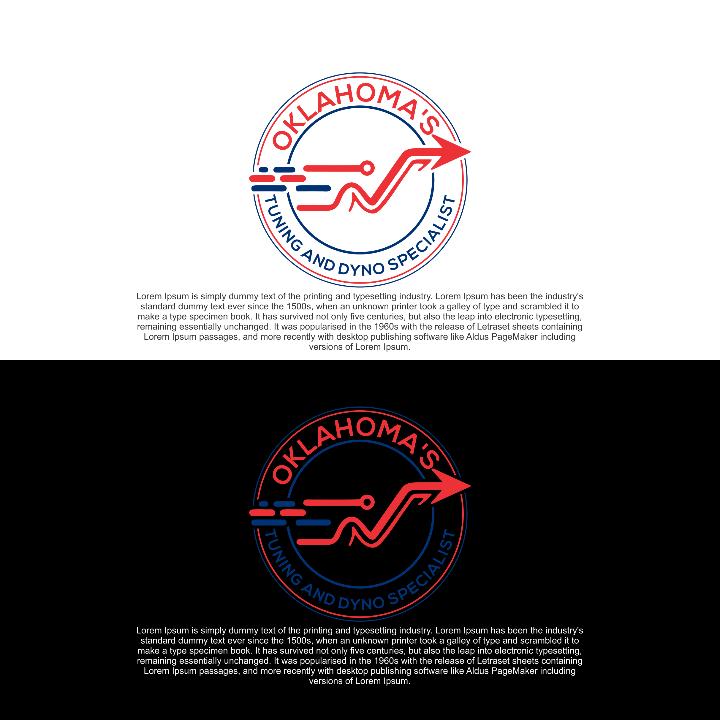 Logo Design by diego costa for Oklahoma's Tuning and Dyno Specialist LLC. | Design #34854469