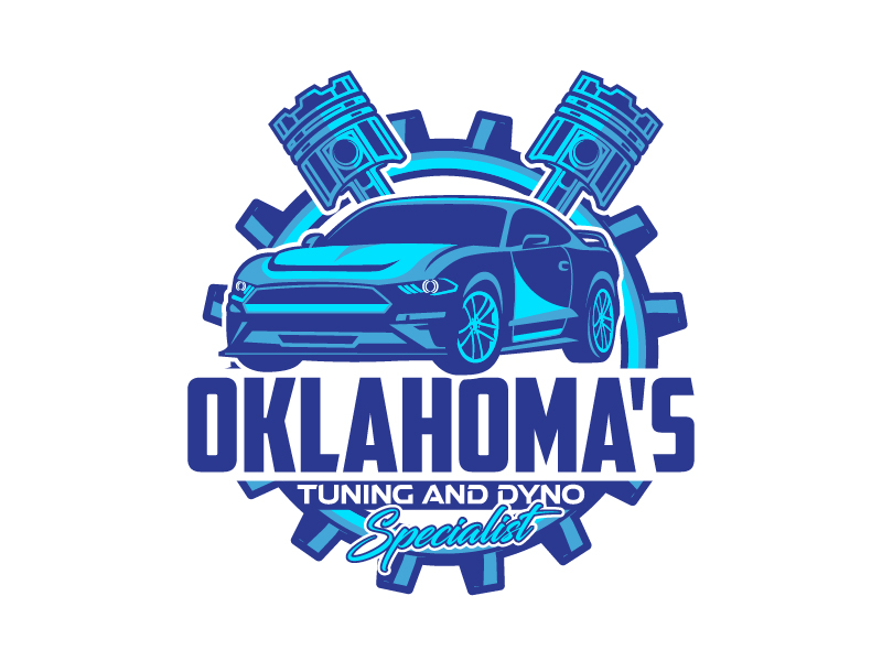 Logo Design by Dream Logo Design for Oklahoma's Tuning and Dyno Specialist LLC. | Design #34862576