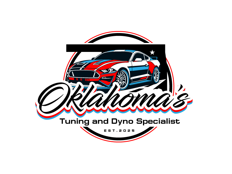 Logo Design by Dream Logo Design for Oklahoma's Tuning and Dyno Specialist LLC. | Design #34862577