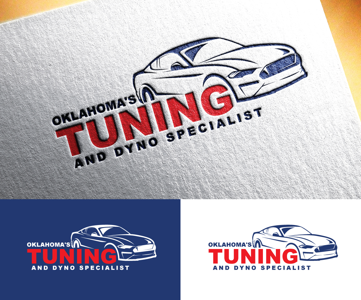 Logo Design by step forward 2 for Oklahoma's Tuning and Dyno Specialist LLC. | Design #34860019