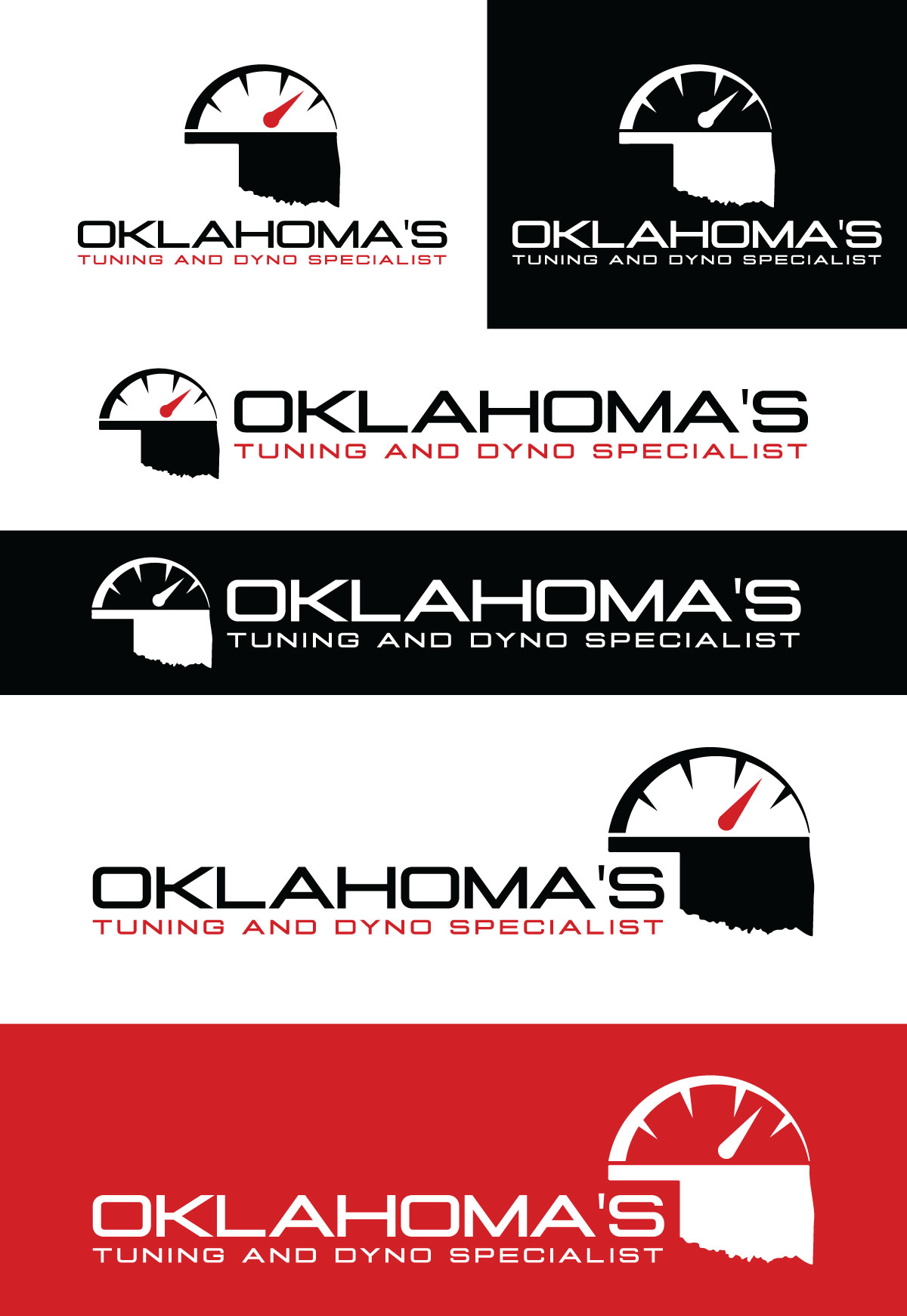 Logo Design by UN for Oklahoma's Tuning and Dyno Specialist LLC. | Design #34854027