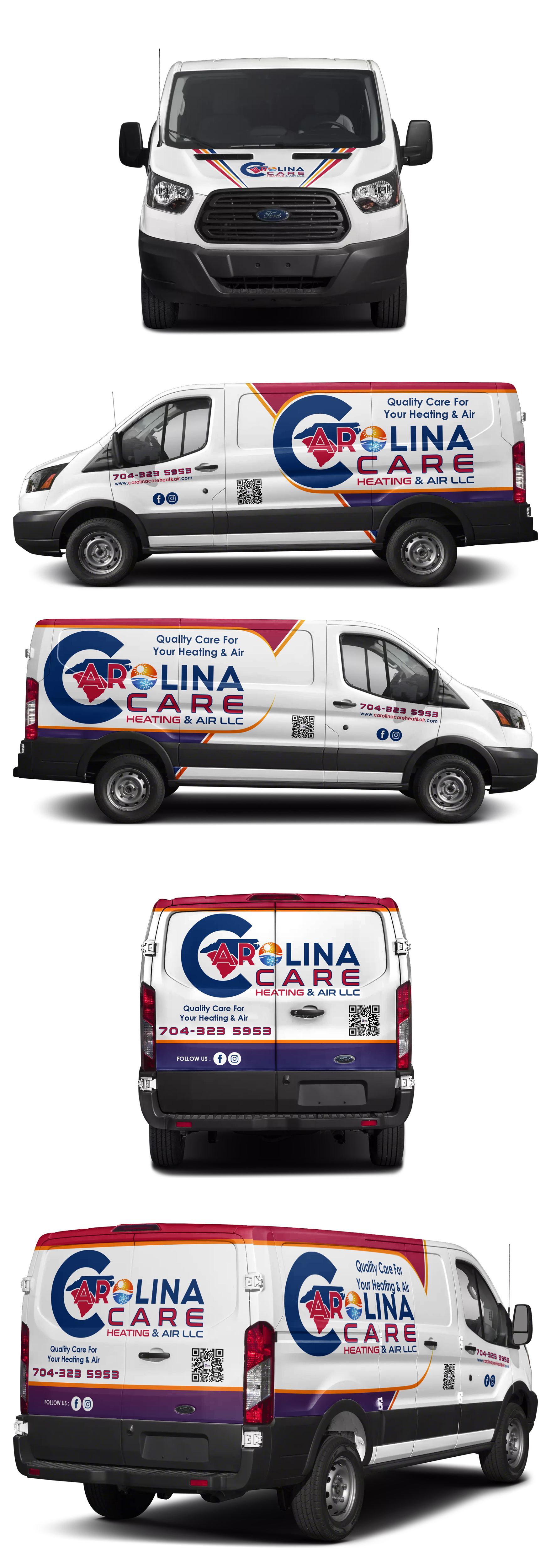 Car Wrap Design by AZ_Studio for Prestige Tinting  | Design #34856738