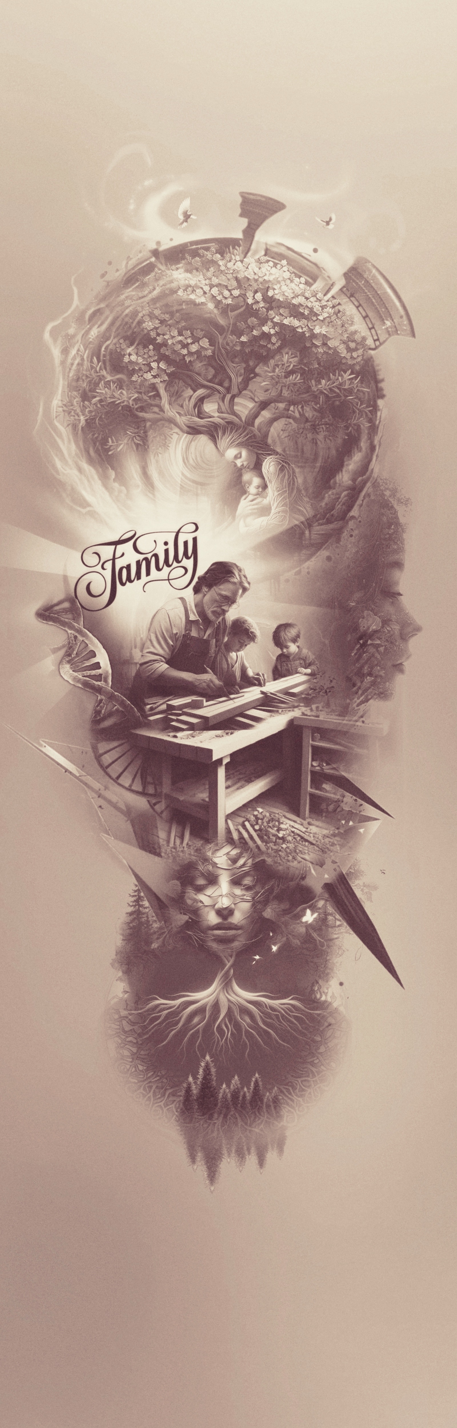 Tattoo Design by eCCe for this project | Design #34893228