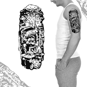 Tattoo Design by roy 777
