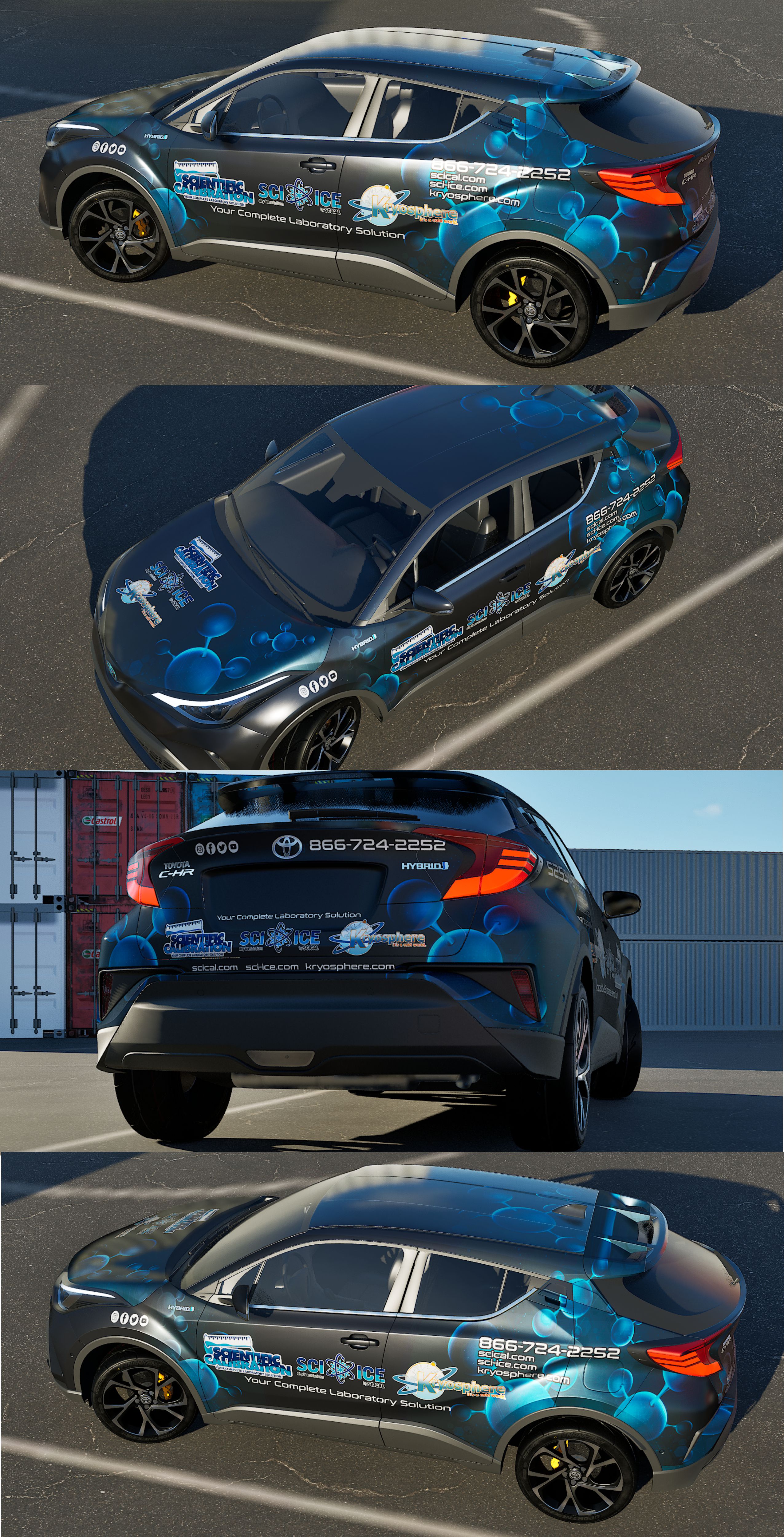 Car Wrap Design by VEDG for Scientific Calibration | Design #34904330